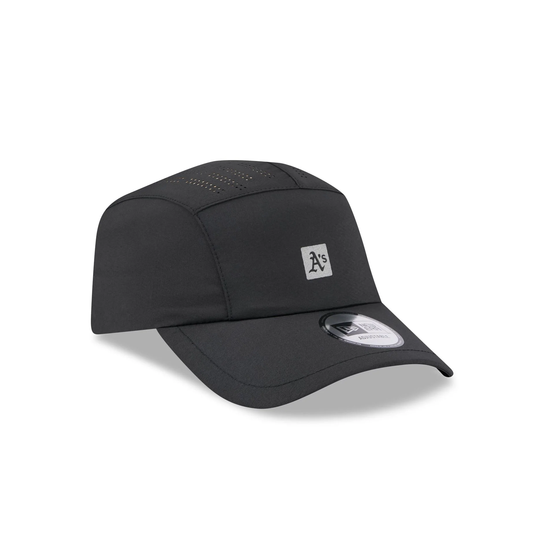 Athletics Black Reflect Runner Adjustable Hat