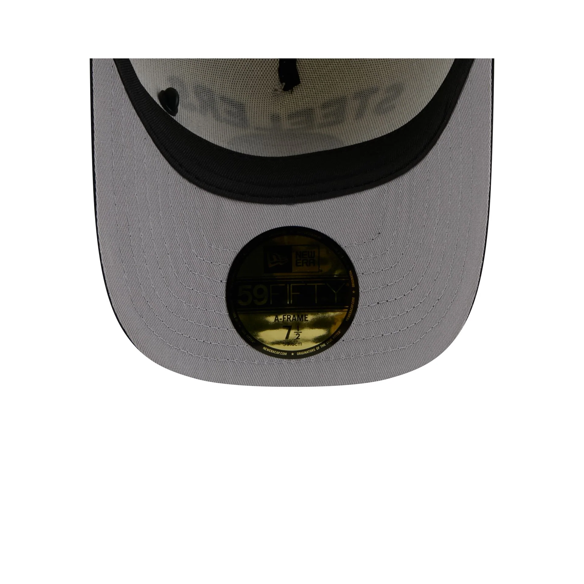 Pittsburgh Steelers 2025 Draft Chrome White 59FIFTY A-Frame Fitted Hat