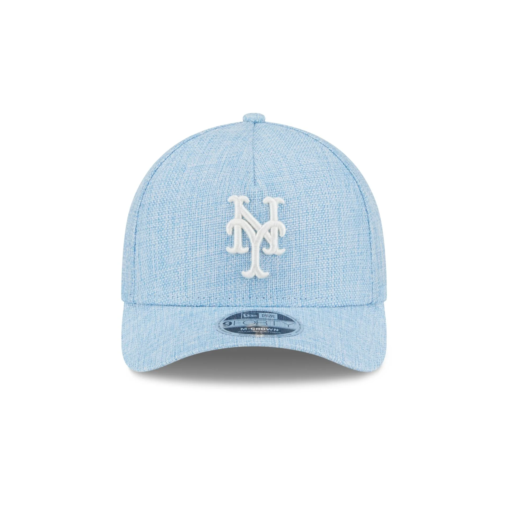 New York Mets Cotton Weaver Blue 9FORTY M-Crown A-Frame Snapback Hat