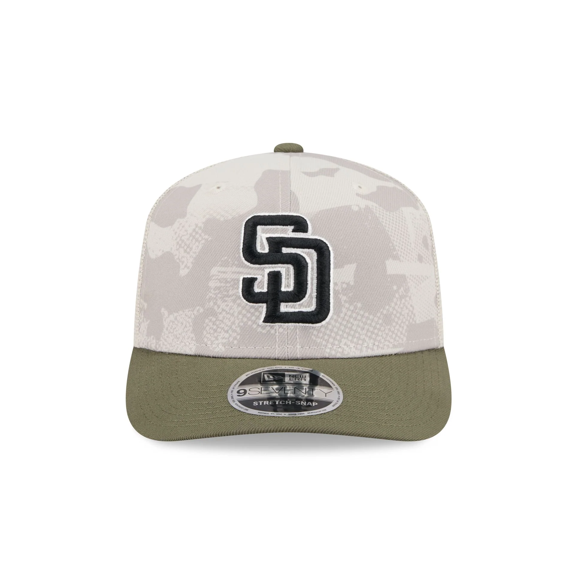 San Diego Padres Armed Forces Day 2025 9SEVENTY Trucker Hat