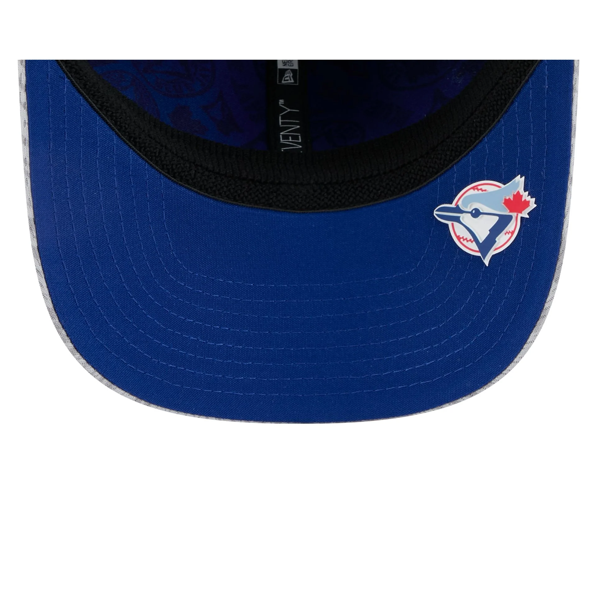 Toronto Blue Jays 2025 Clubhouse Gray 9SEVENTY Stretch-Snap Hat
