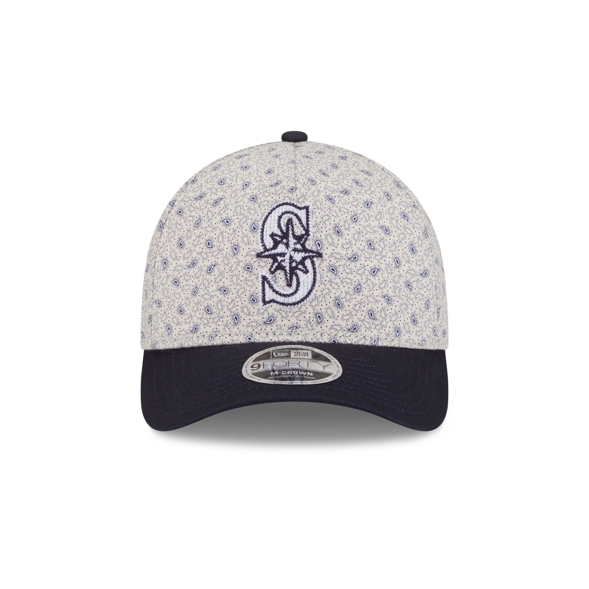 Seattle Mariners Micro Print 9FORTY M-Crown A-Frame Adjustable Hat