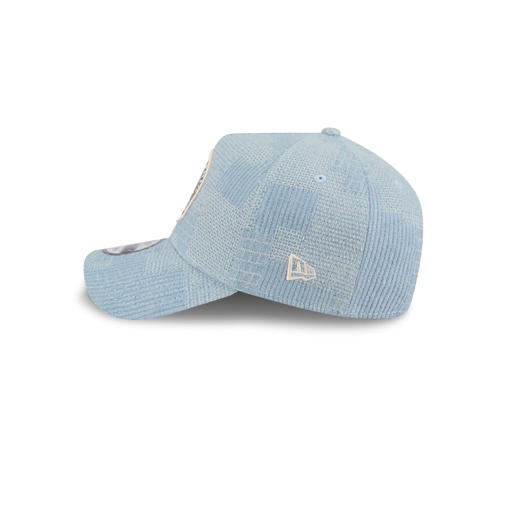 Philadelphia 76ers Logo Essentials Denim 9FORTY A-Frame Snapback Hat