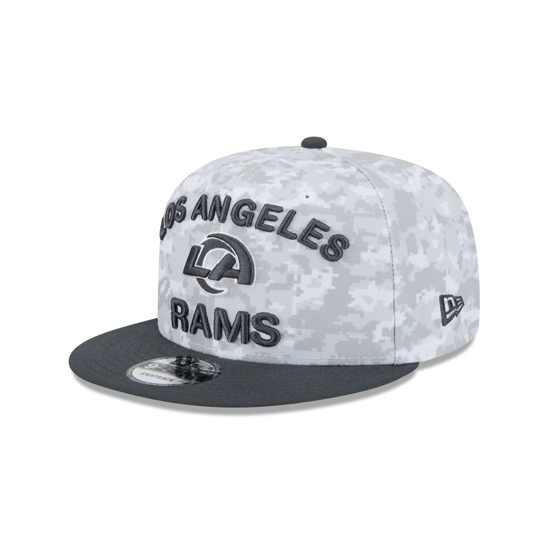 Los Angeles Rams 2024 Salute to Service 9FIFTY Snapback Hat