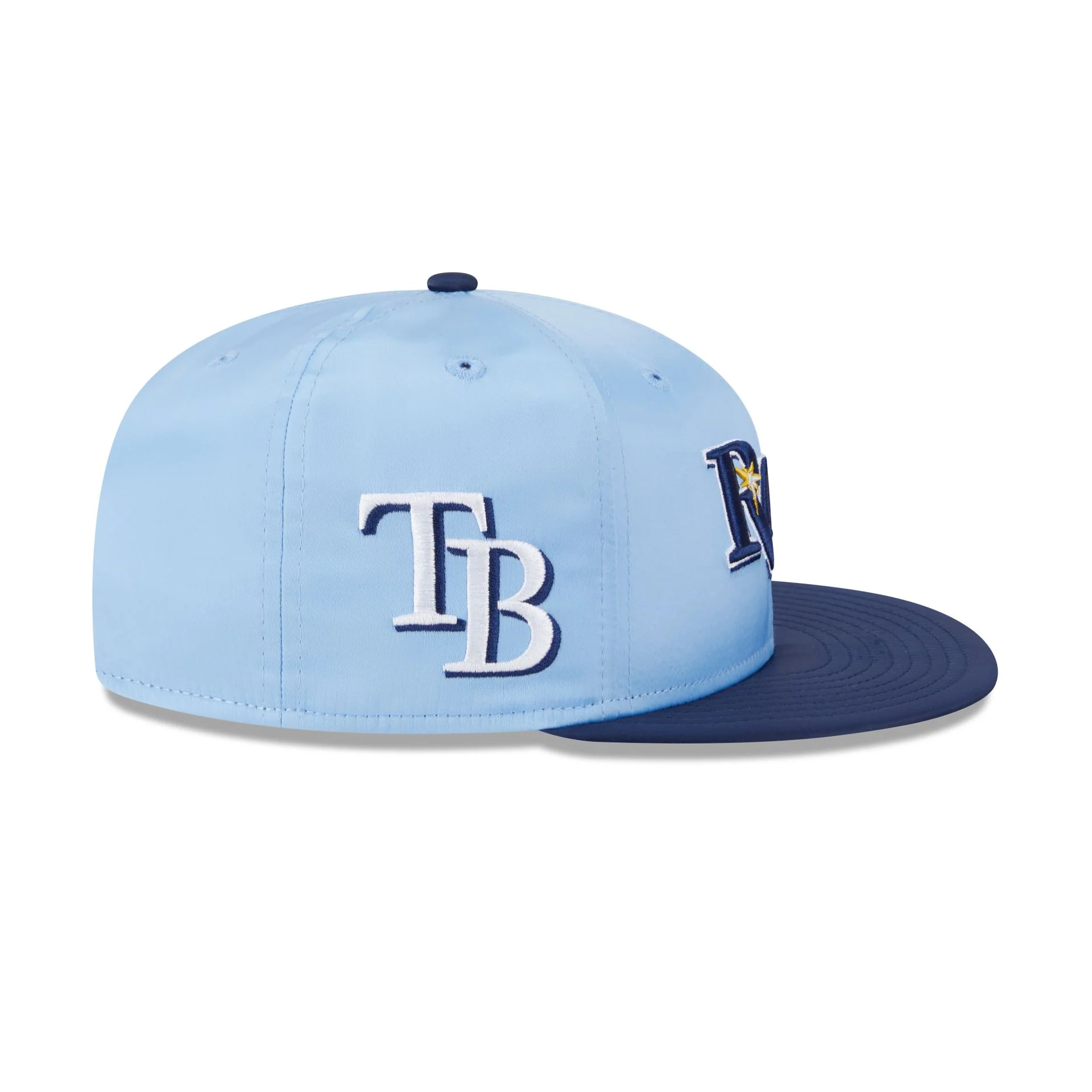 Tampa Bay Rays Satin Pin 9FIFTY Snapback Hat