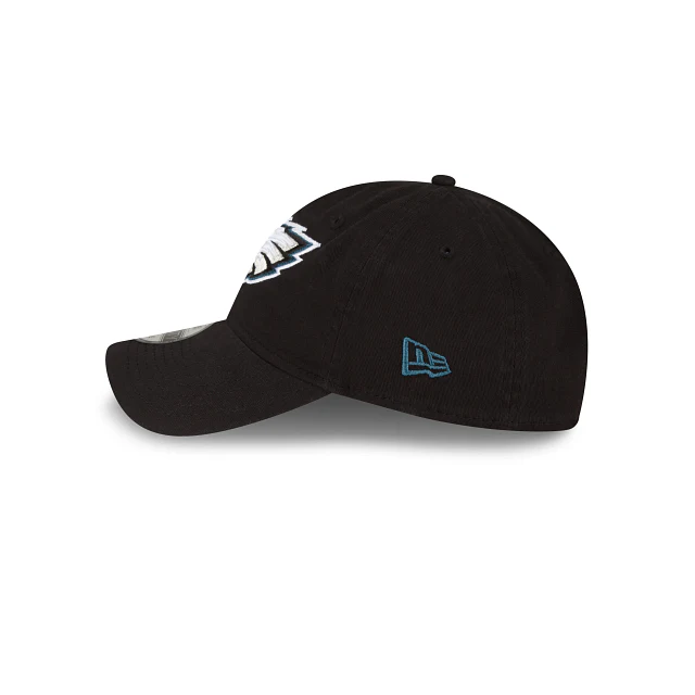 Philadelphia Eagles Core Classic Black 9TWENTY Adjustable Hat