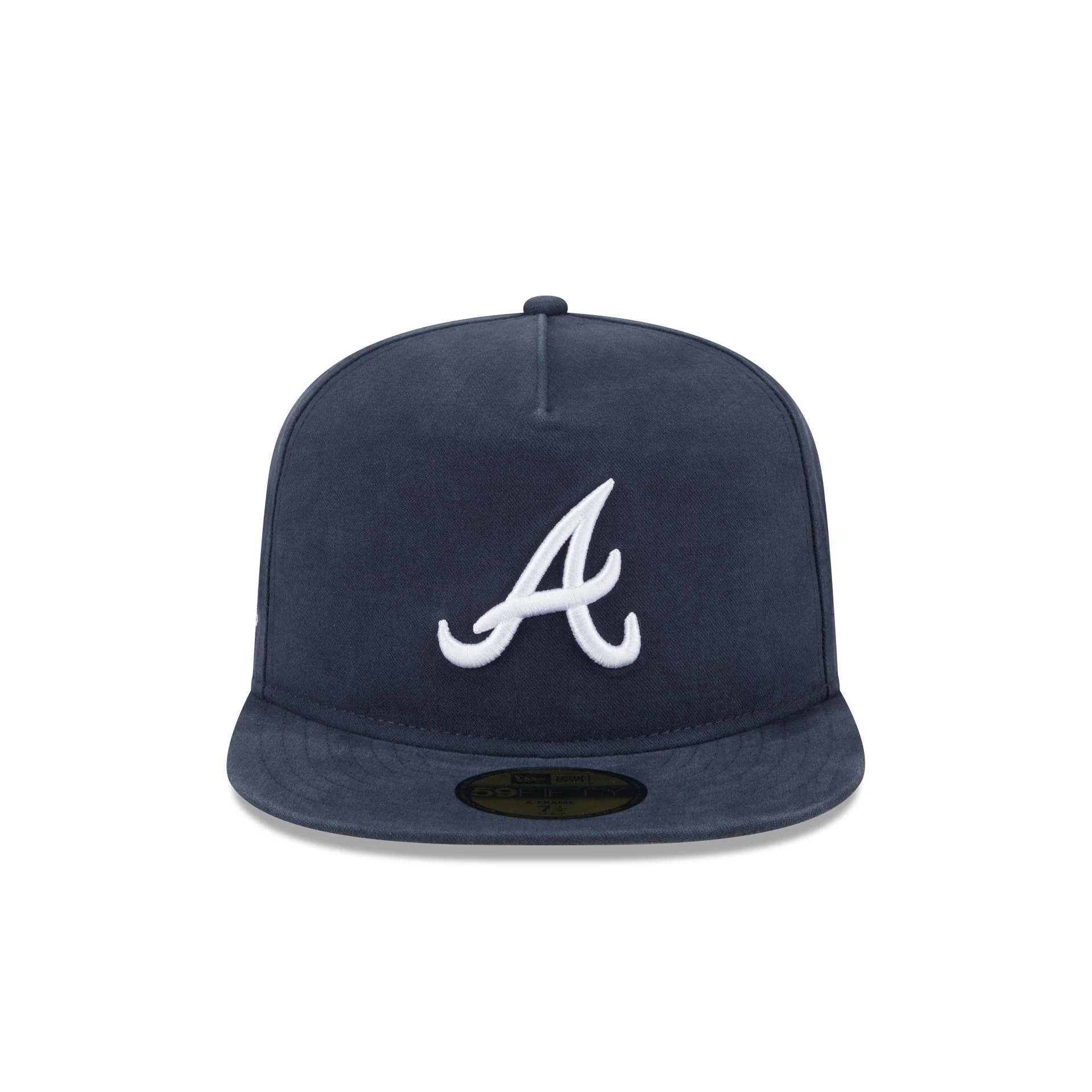 Atlanta Braves Championship Side Flag 59FIFTY A-Frame Fitted Hat