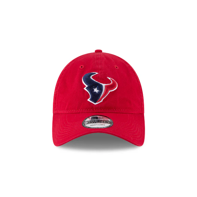 Houston Texans Core Classic Red 9TWENTY Adjustable Hat