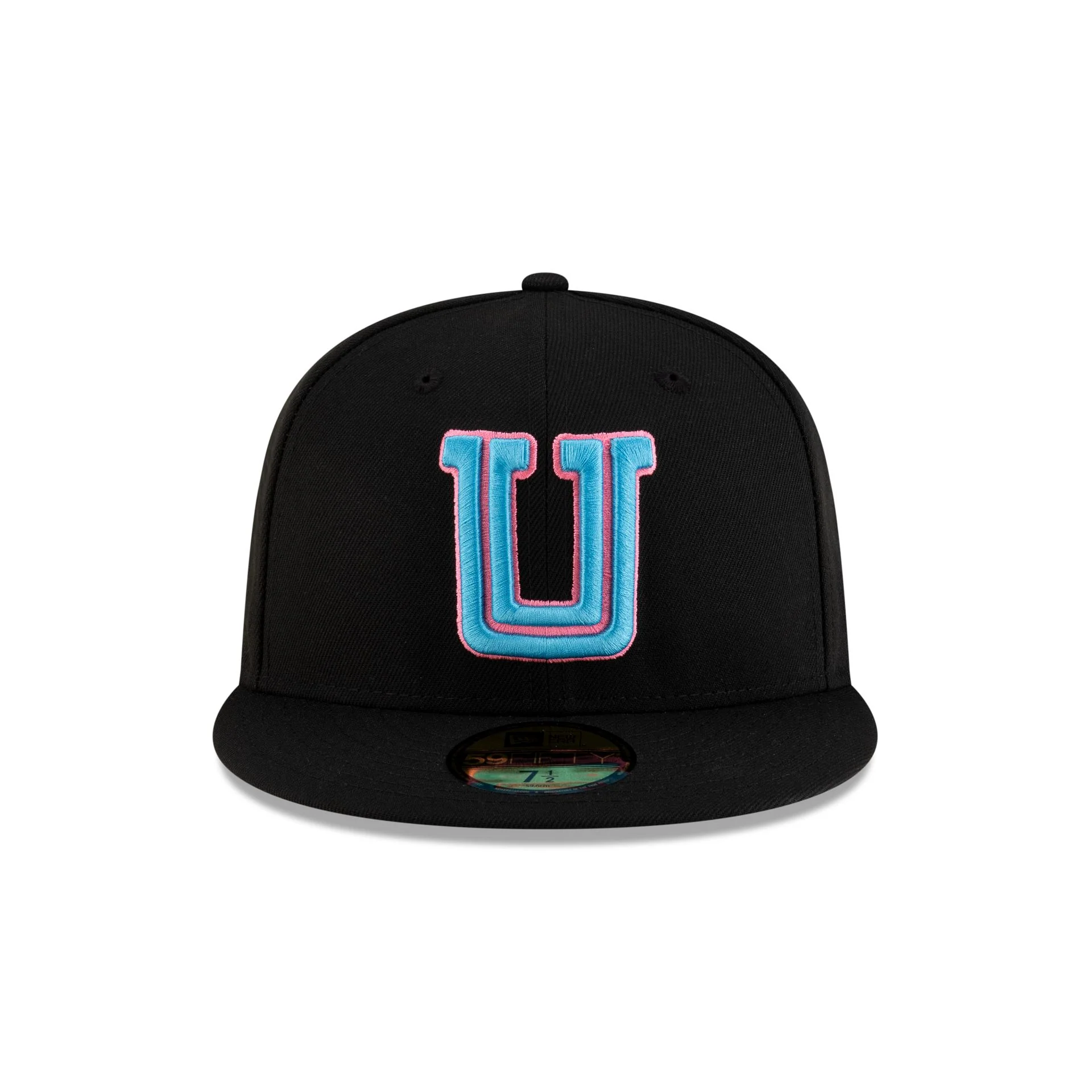 Club Tigres UANL Black Neon 59FIFTY Fitted Hat