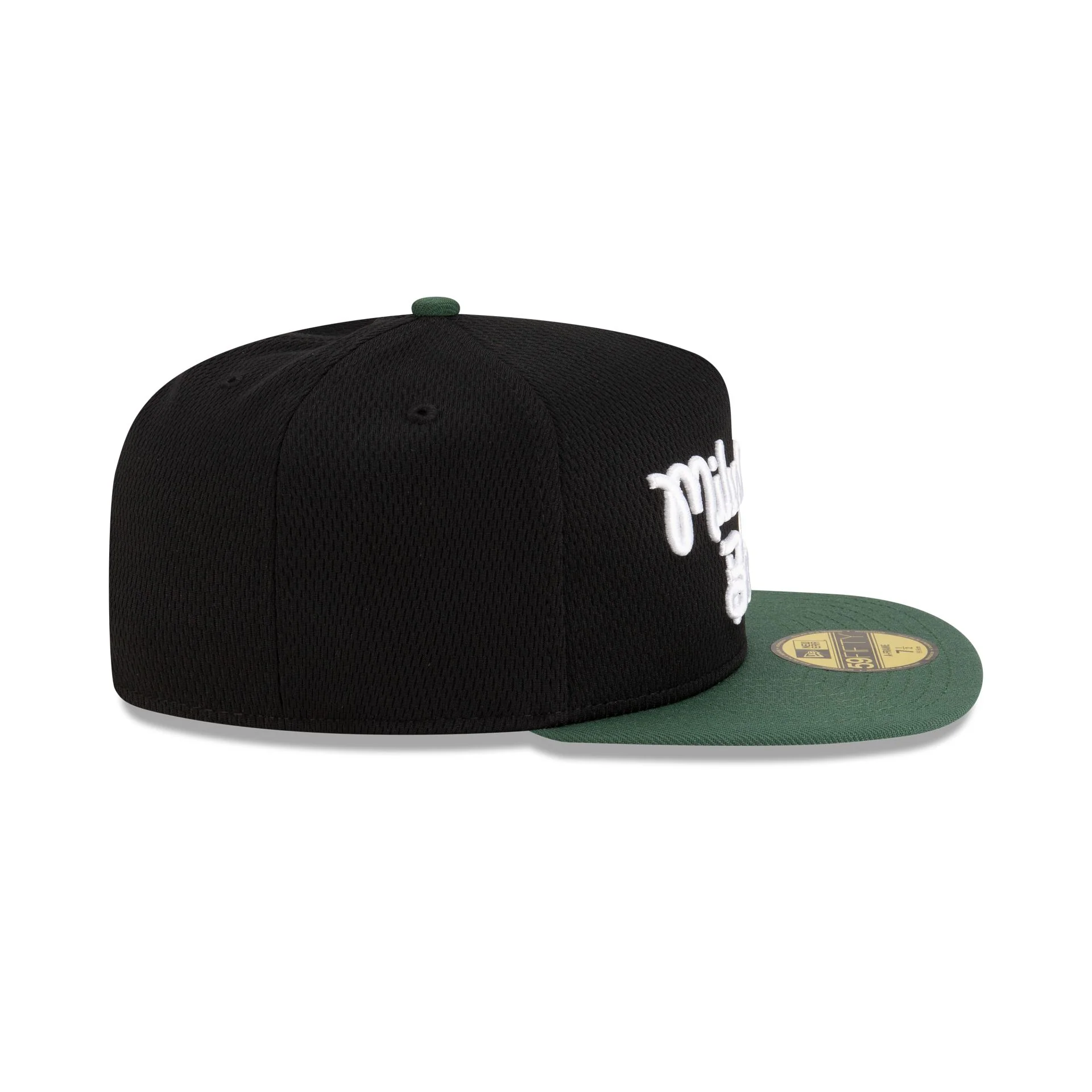 Milwaukee Bucks Dashmark Mesh 59FIFTY A-Frame Fitted Hat