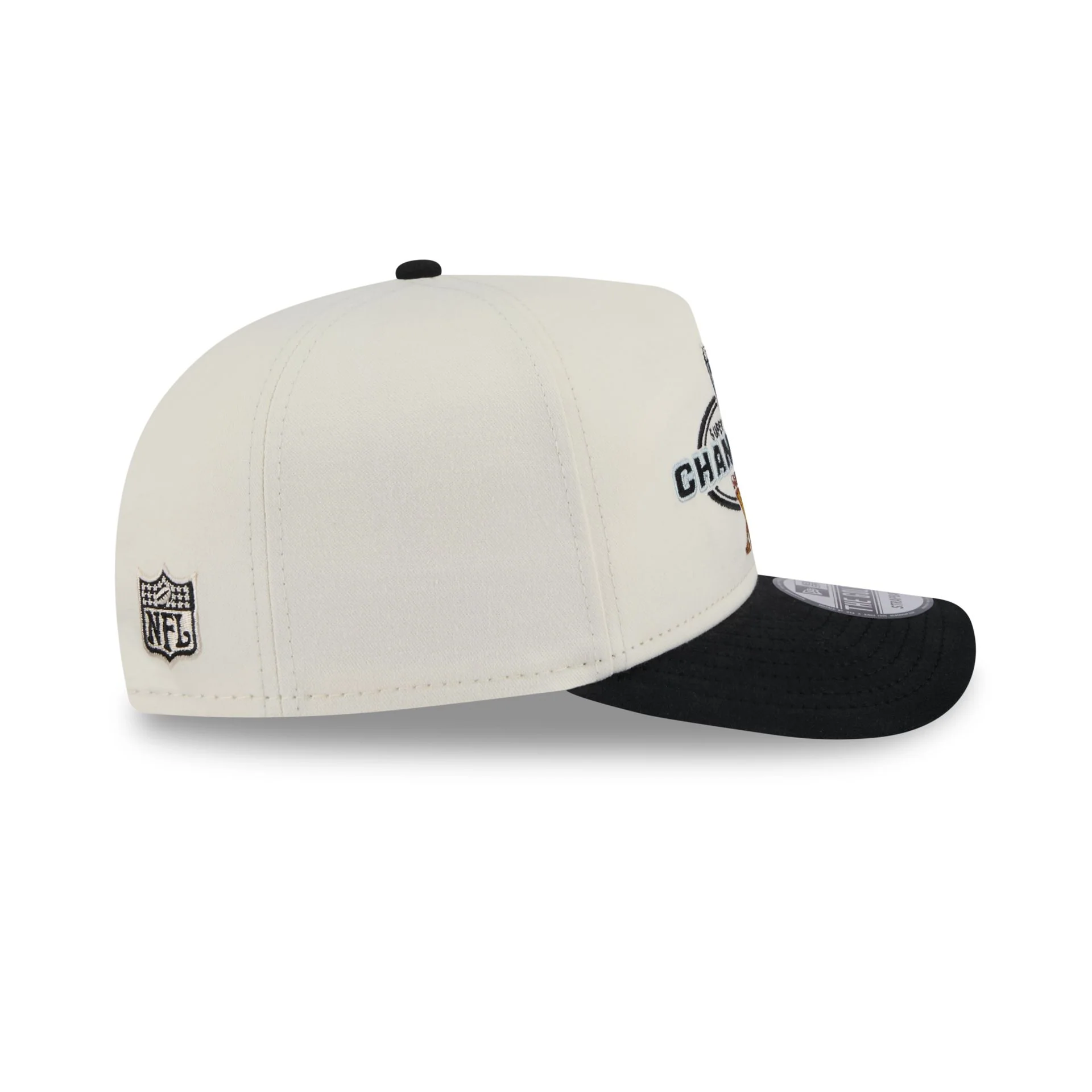 Las Vegas Raiders Chrome White Champions Golfer Hat