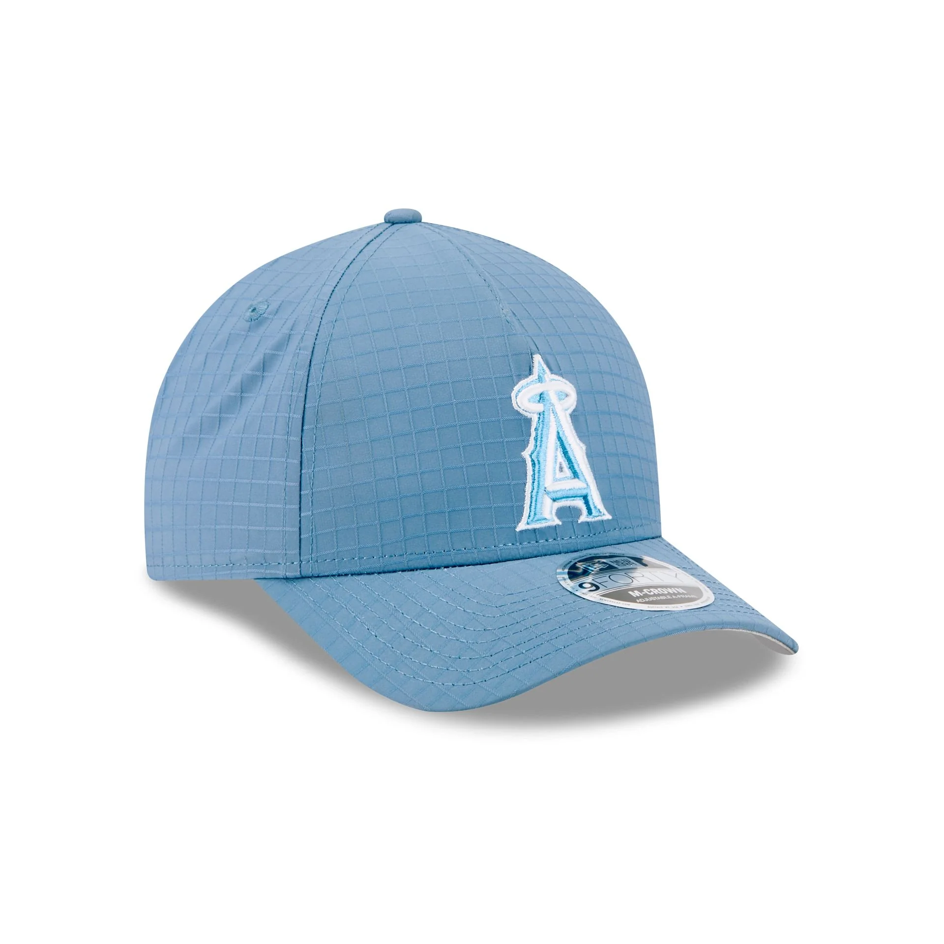 Los Angeles Angels Blue Ripstop 9FORTY M-Crown A-Frame Snapback Hat
