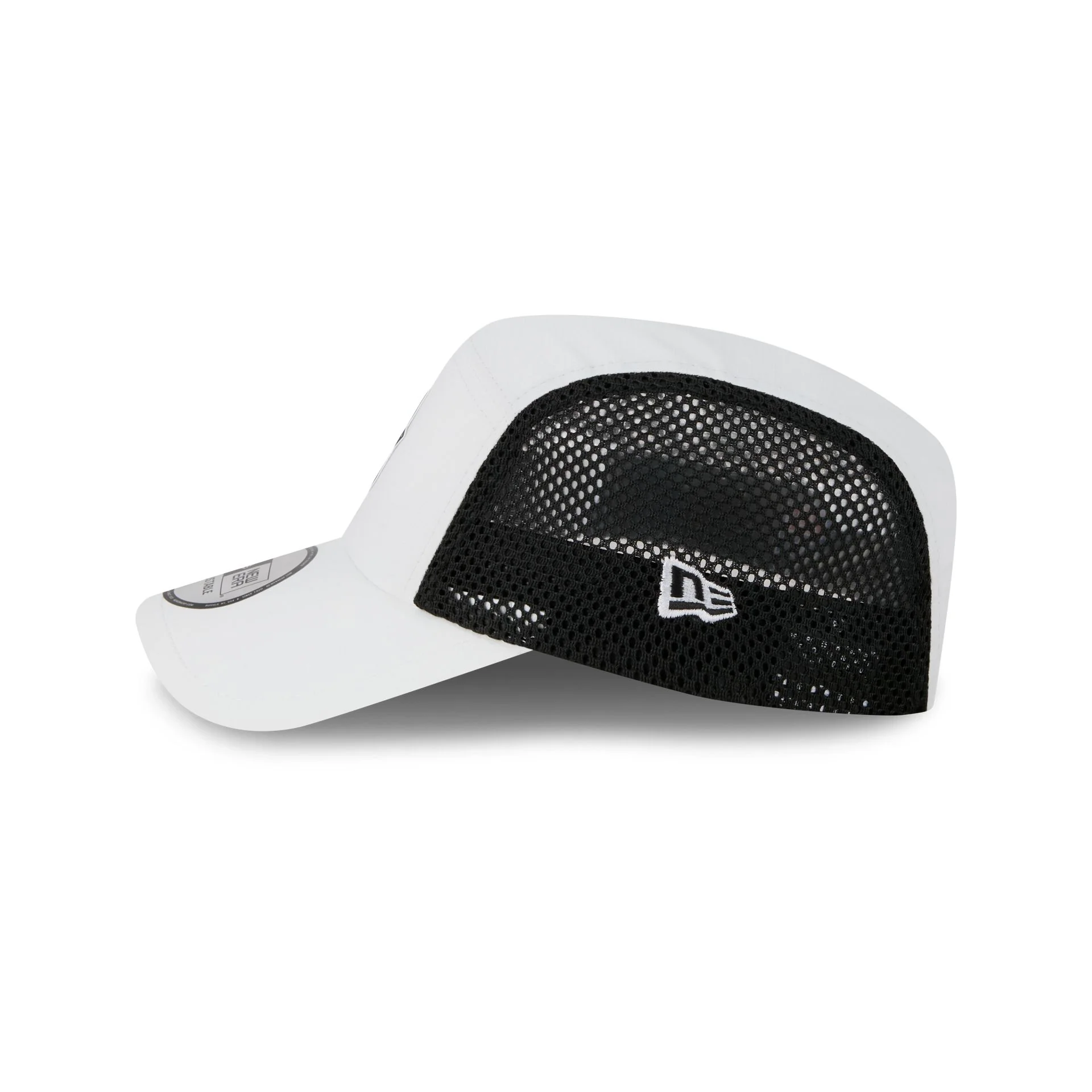 Dallas Cowboys White Poly Runner Adjustable Hat
