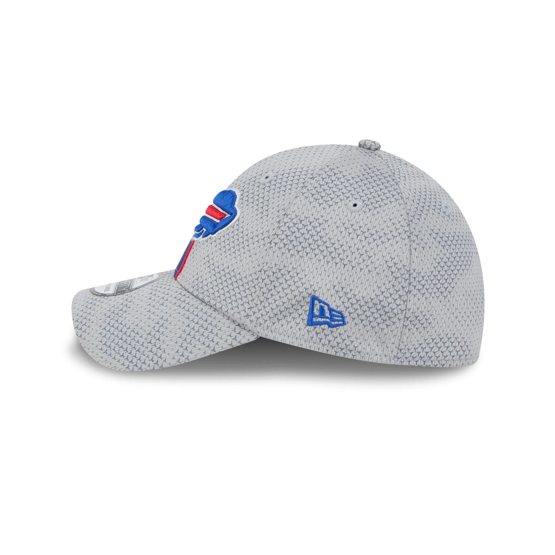 Buffalo Bills 2024 Sideline Gray 39THIRTY Stretch Fit Hat