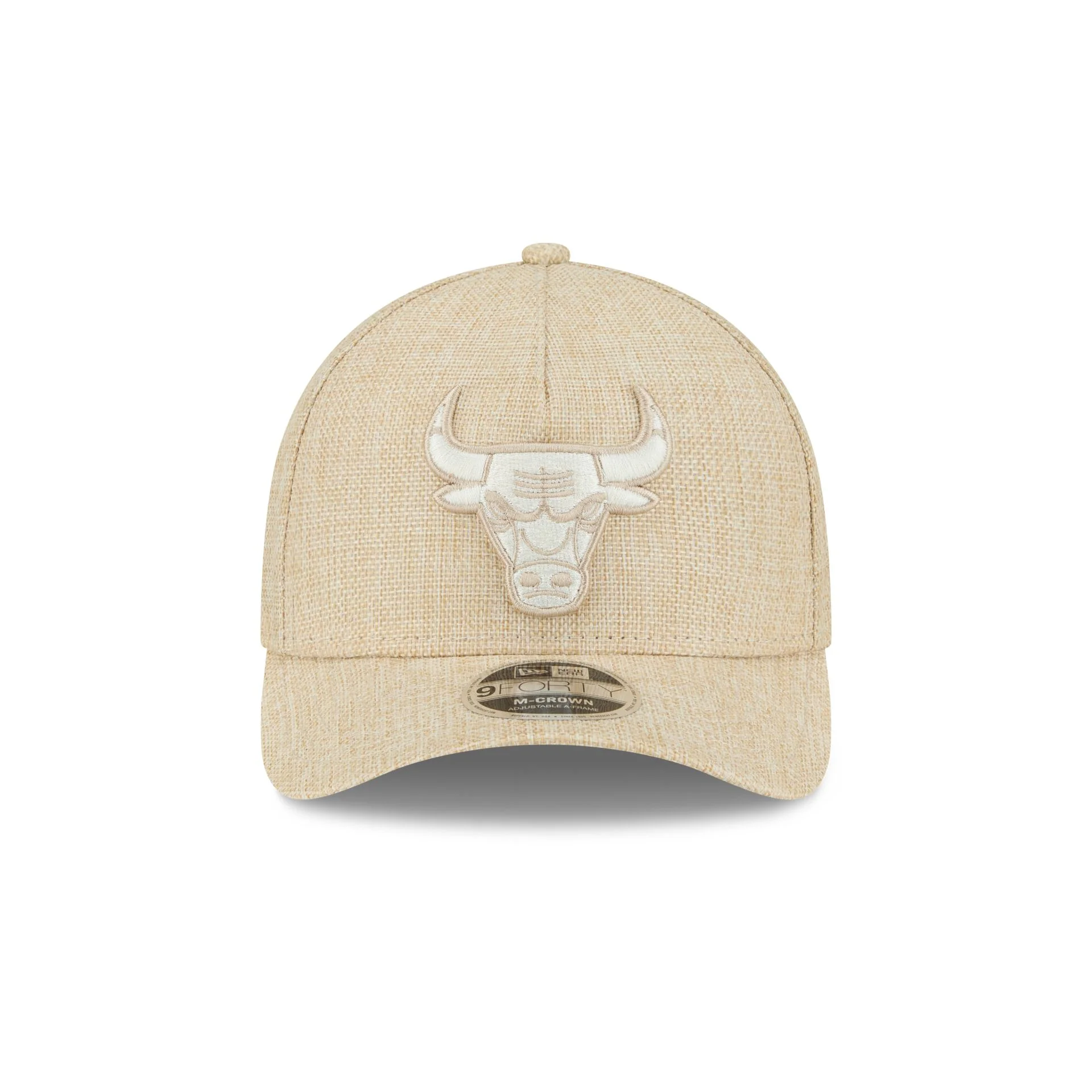 Chicago Bulls Cotton Weave Stone 9FORTY M-Crown A-Frame Snapback Hat