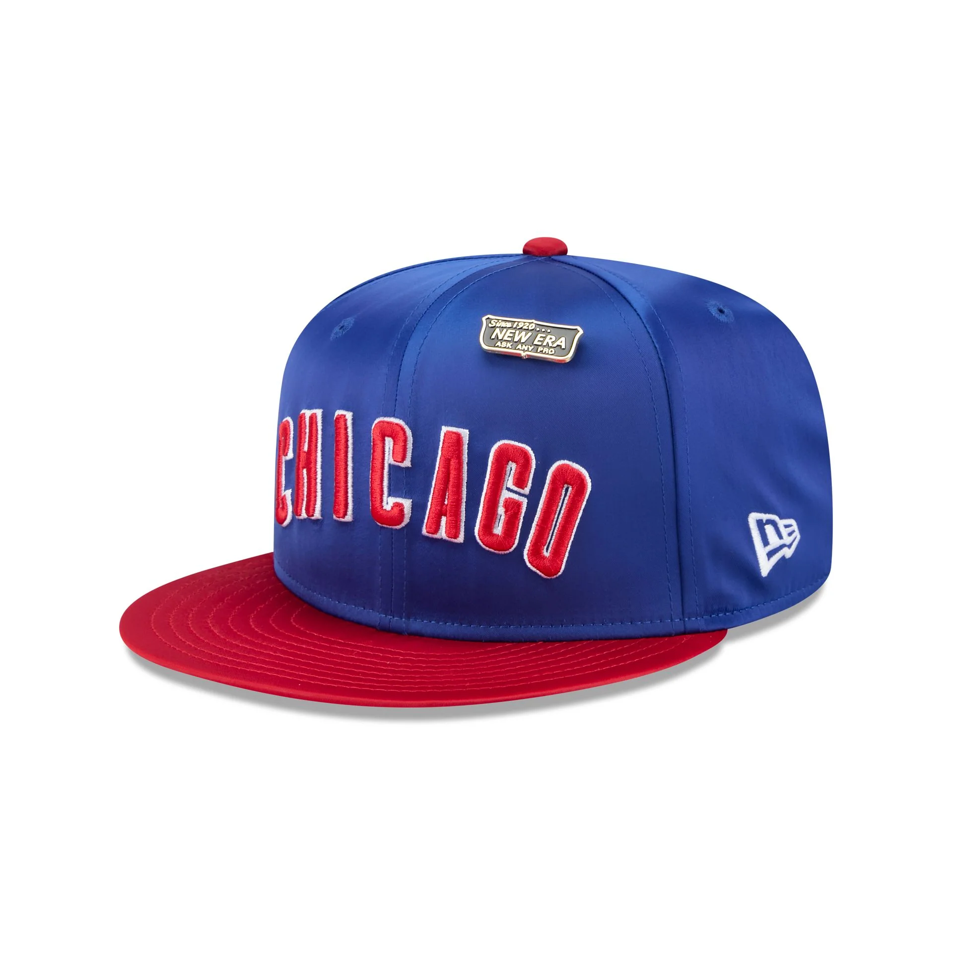 Chicago Cubs Satin Pin 9FIFTY Snapback Hat