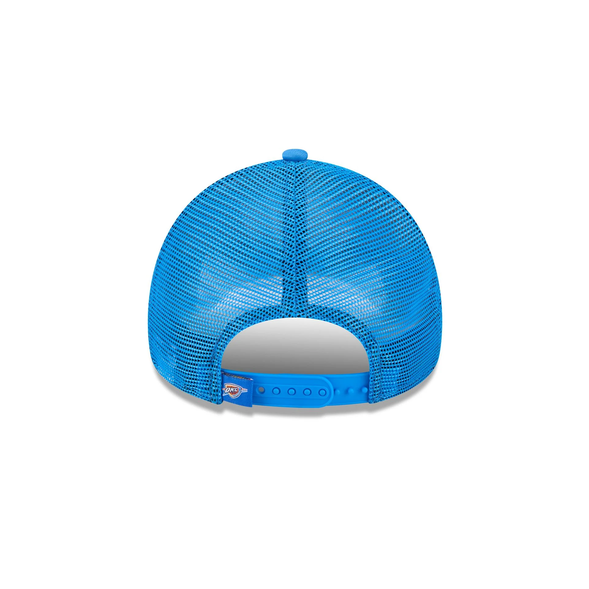 Oklahoma City Thunder Distressed 9FORTY A-Frame Trucker Hat