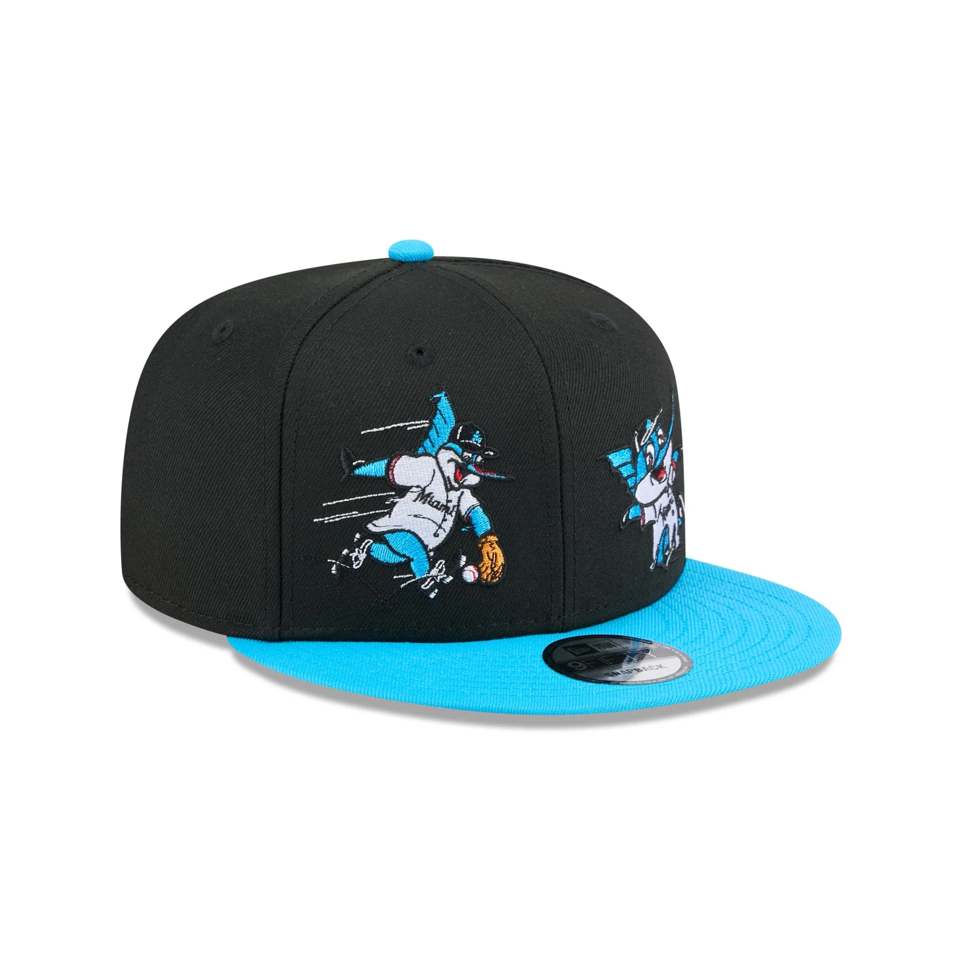 Miami Marlins Generation Mascots 9FIFTY Snapback Hat