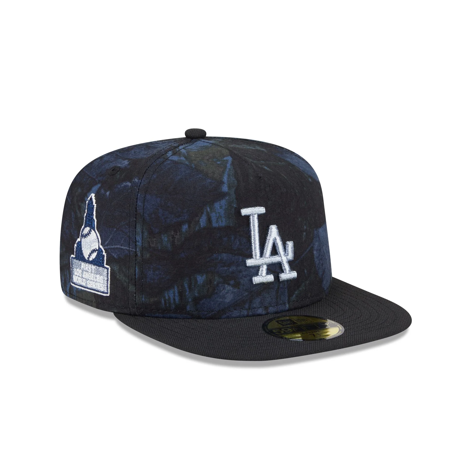 Just Caps Ripstop Camo Los Angeles Dodgers 59FIFTY A-Frame Fitted Hat