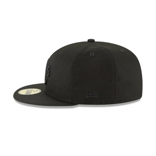 Athletics Blackout Basic 59FIFTY Fitted Hat