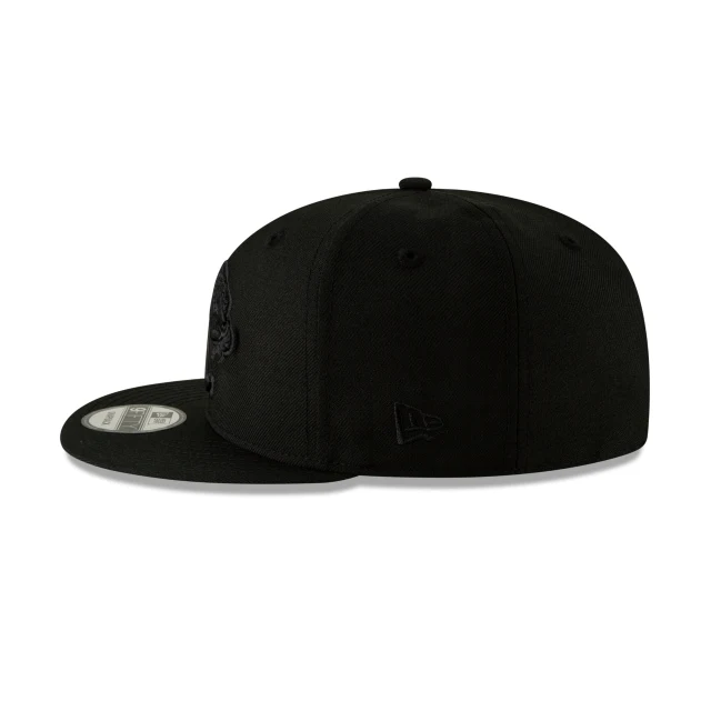Jacksonville Jaguars Black On Black 9FIFTY Snapback Hat