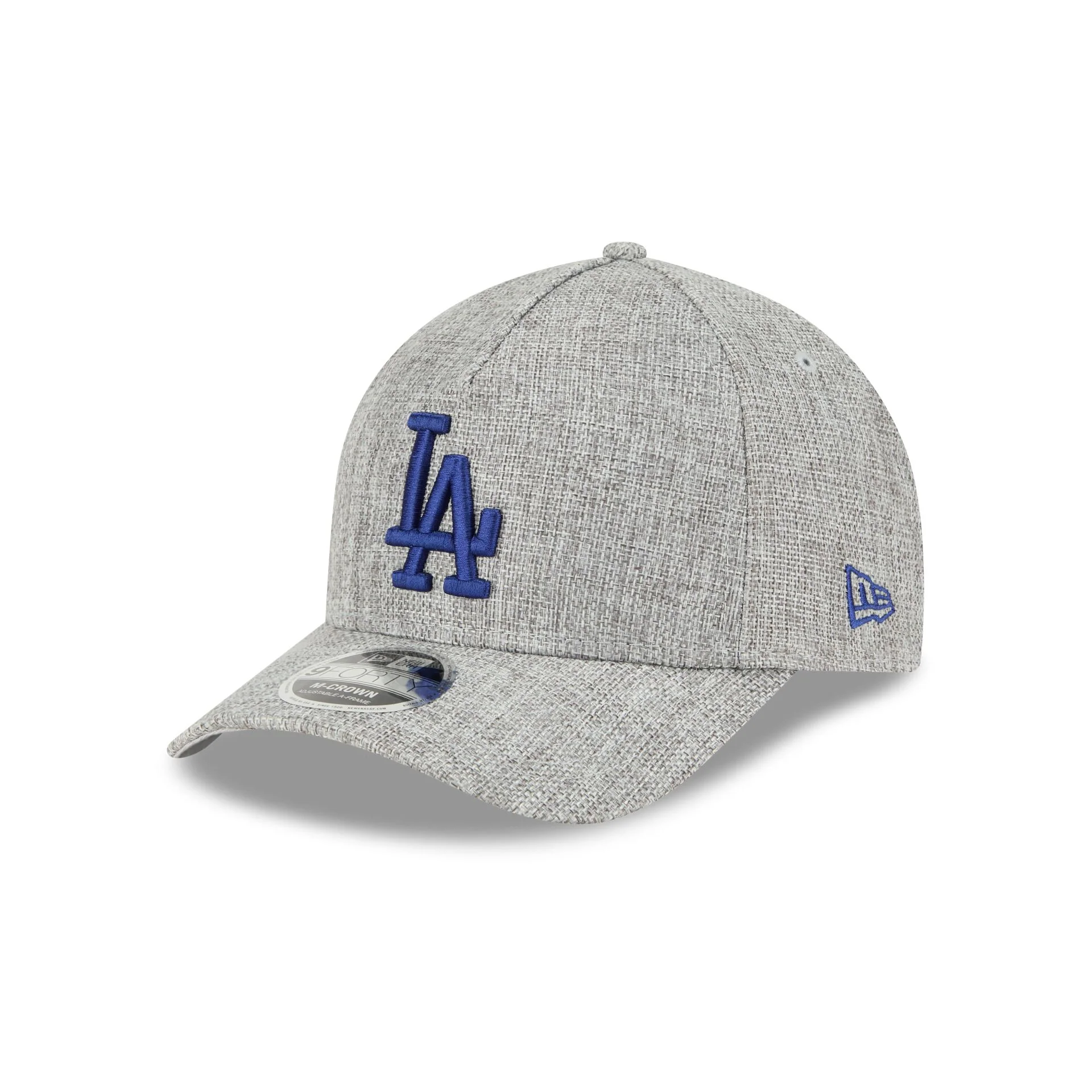 Los Angeles Dodgers Cotton Weave Gray 9FORTY M-Crown A-Frame Snapback Hat