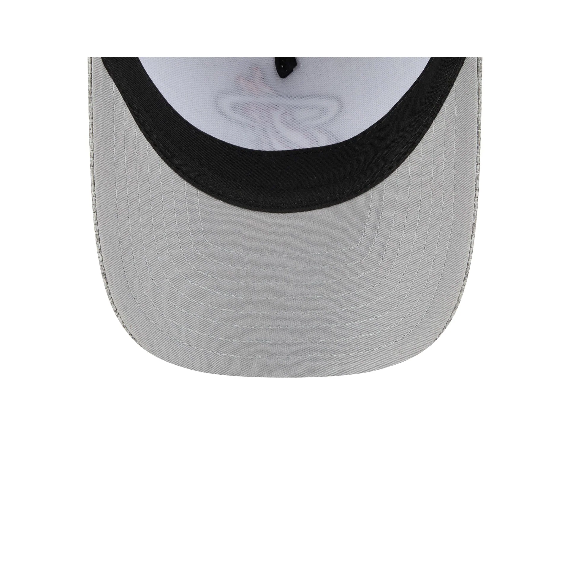 Miami Heat Cotton Weave Gray 9FORTY M-Crown A-Frame Snapback Hat