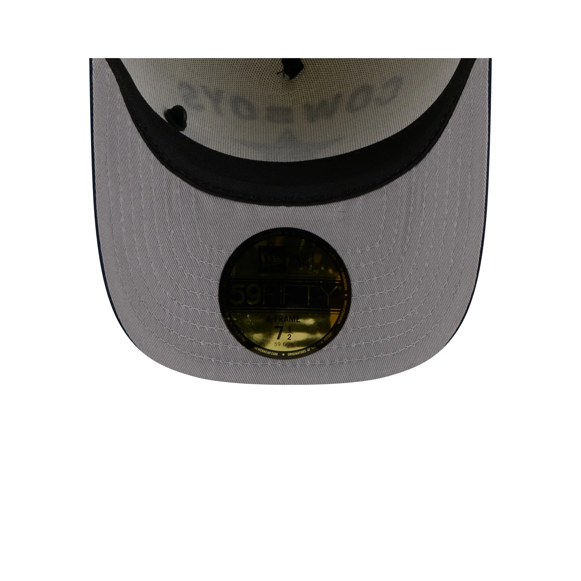 Dallas Cowboys 2025 Draft Chrome White 59FIFTY A-Frame Fitted Hat