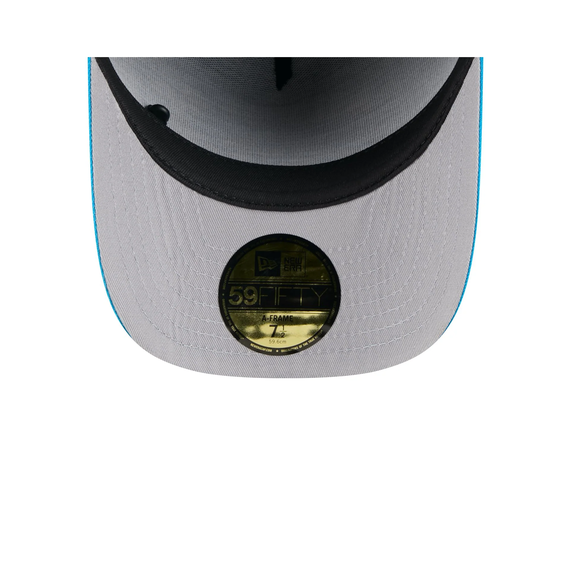 Carolina Panthers 2025 Draft Black 59FIFTY A-Frame Fitted Hat