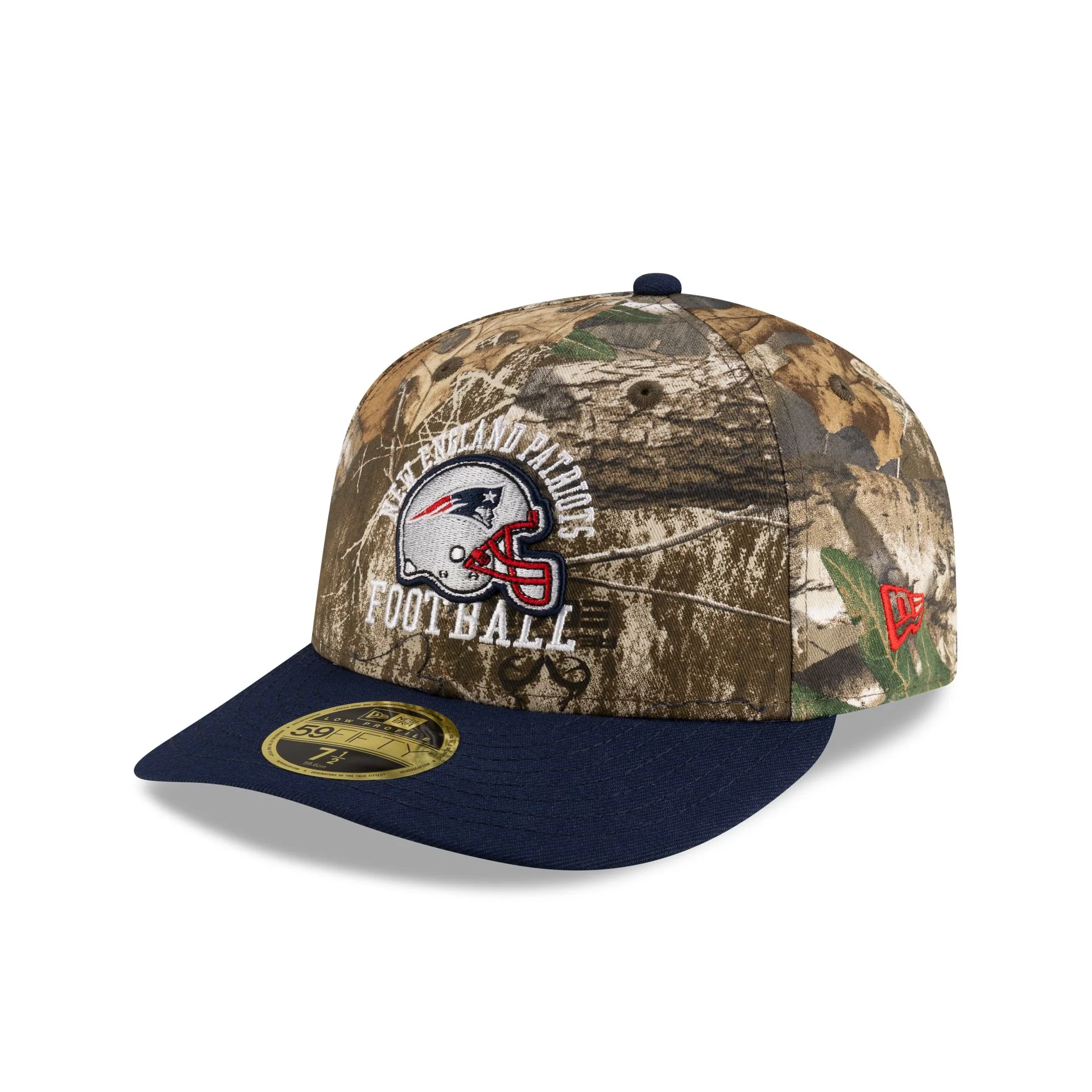 Just Caps Realtree New England Patriots Low Profile 59FIFTY Fitted Hat