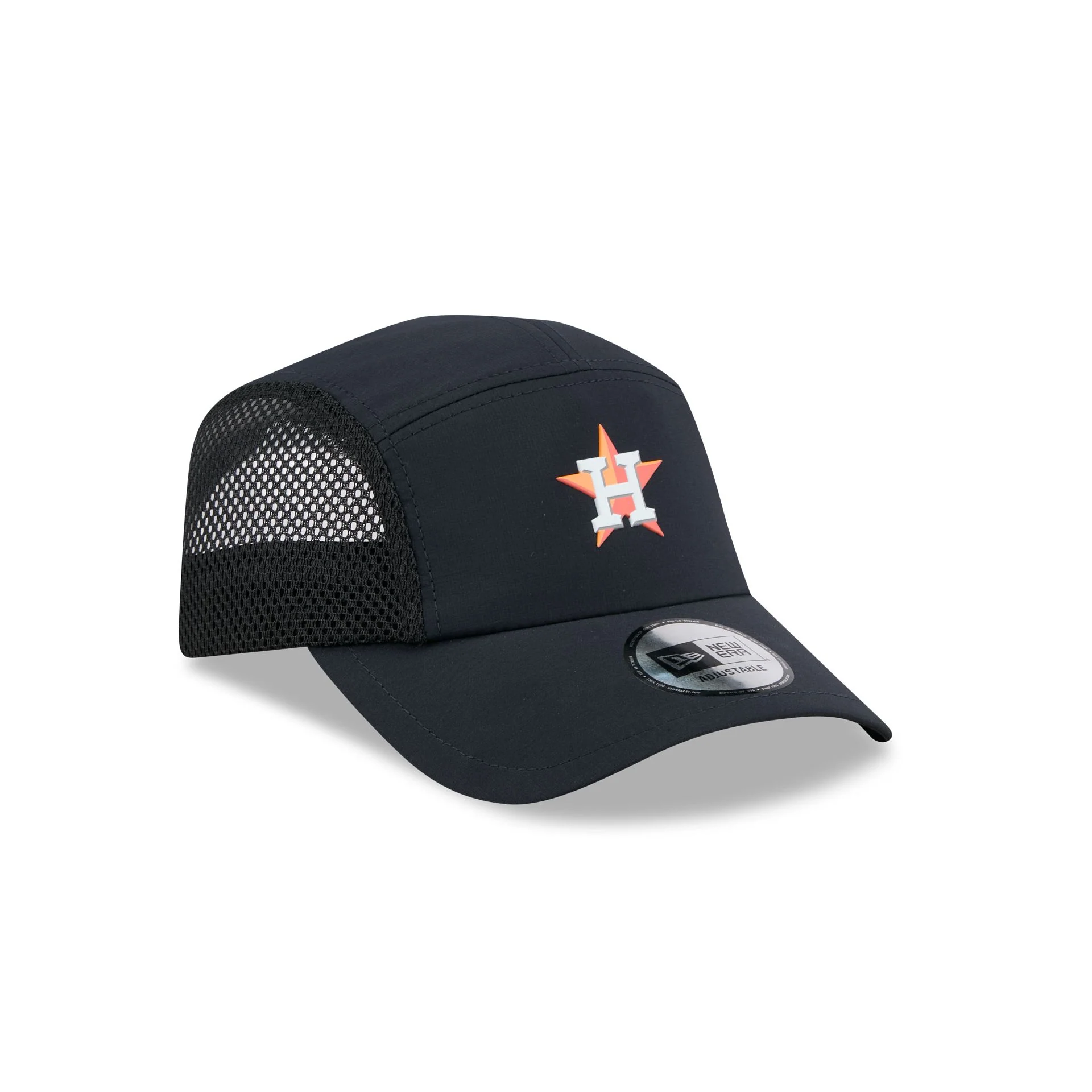 Houston Astros Poly Runner Adjustable Hat