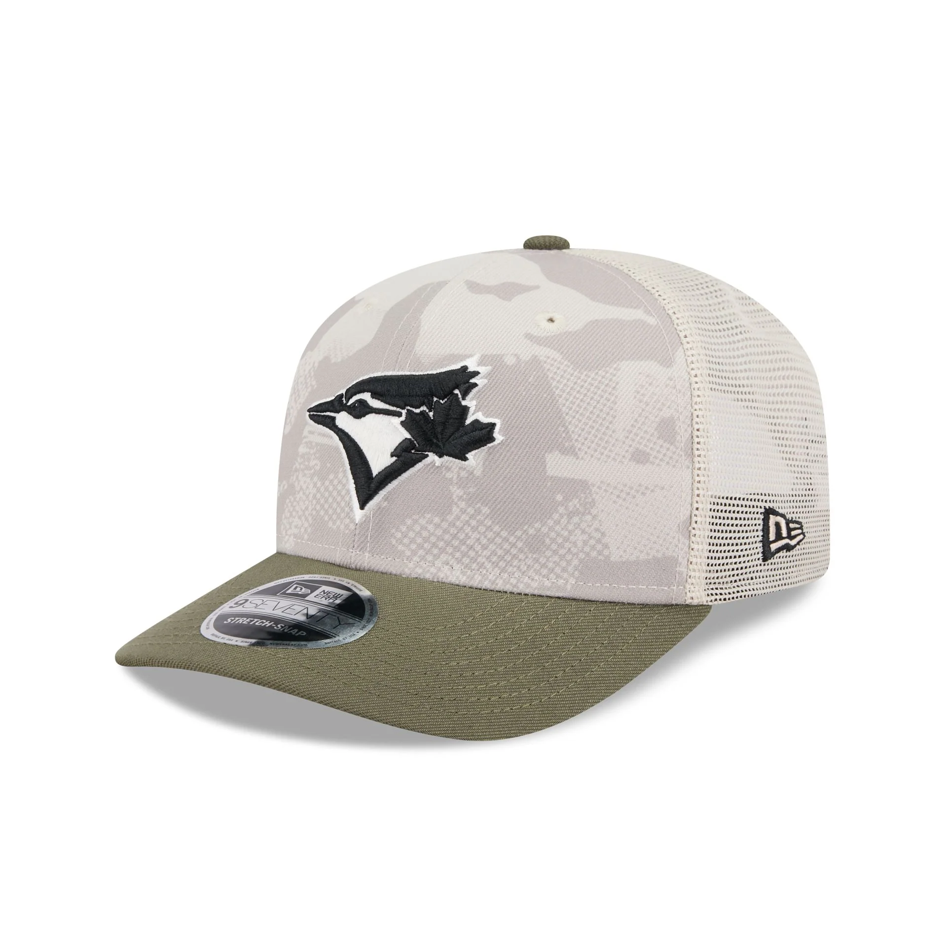 Toronto Blue Jays Armed Forces Day 2025 9SEVENTY Trucker Hat