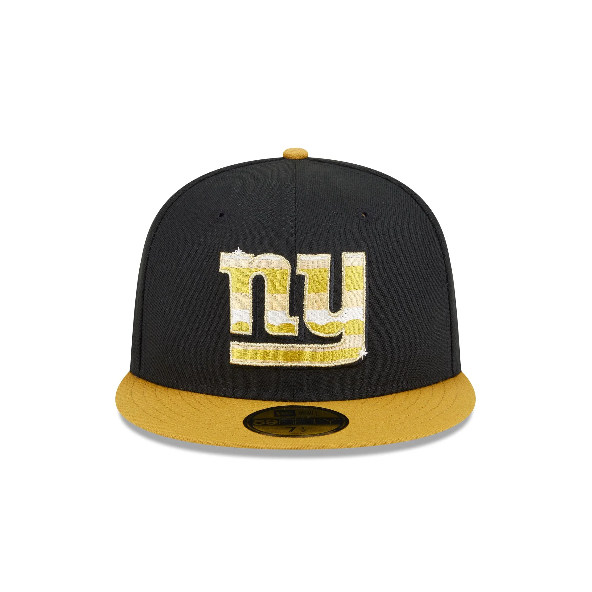 New York Giants Metallic Gold Logo 59FIFTY Fitted Hat