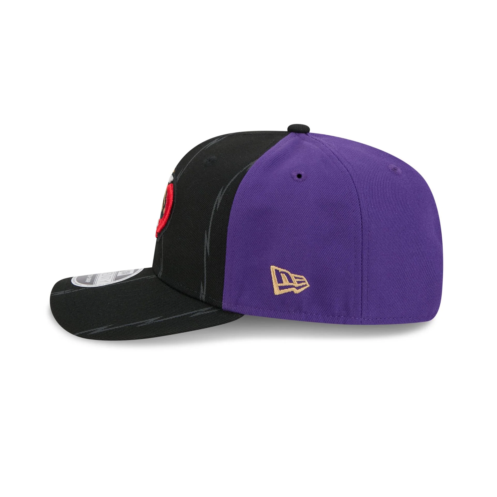 Toronto Raptors 2024 City Edition 9SEVENTY Stretch-Snap Hat