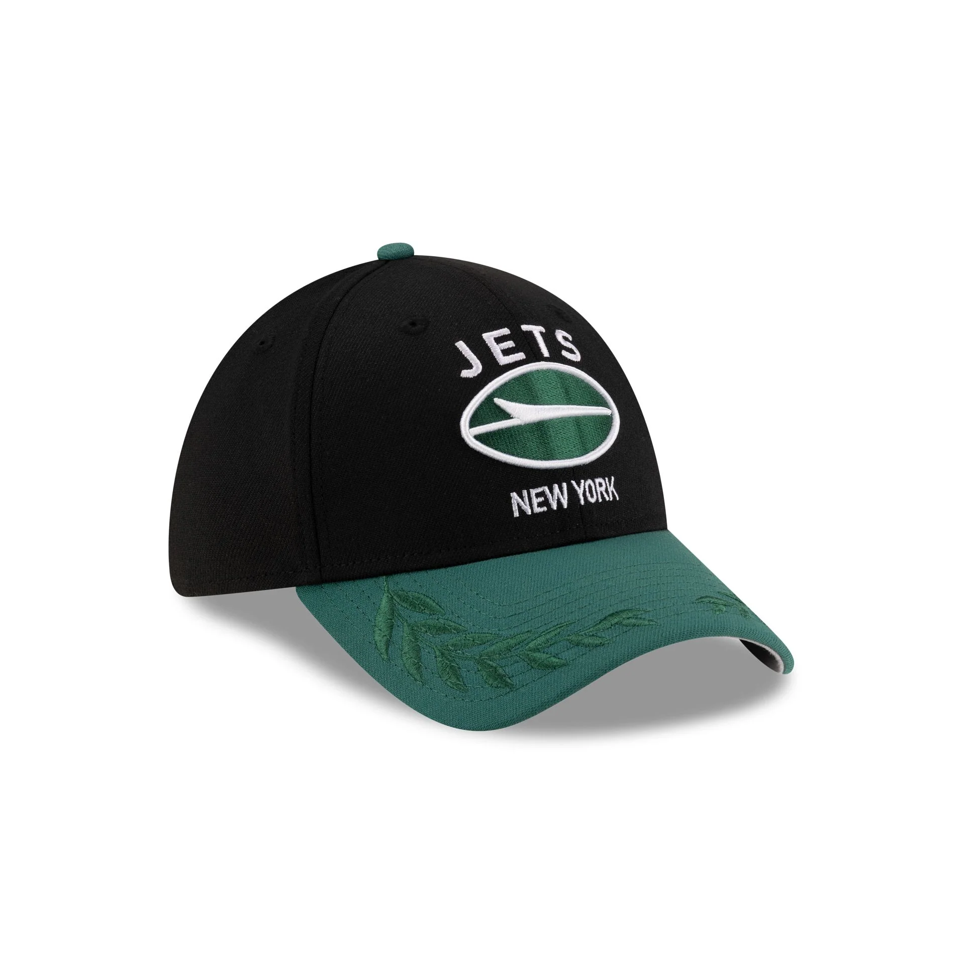 New York Jets 2025 Draft 39THIRTY Stretch Fit Hat