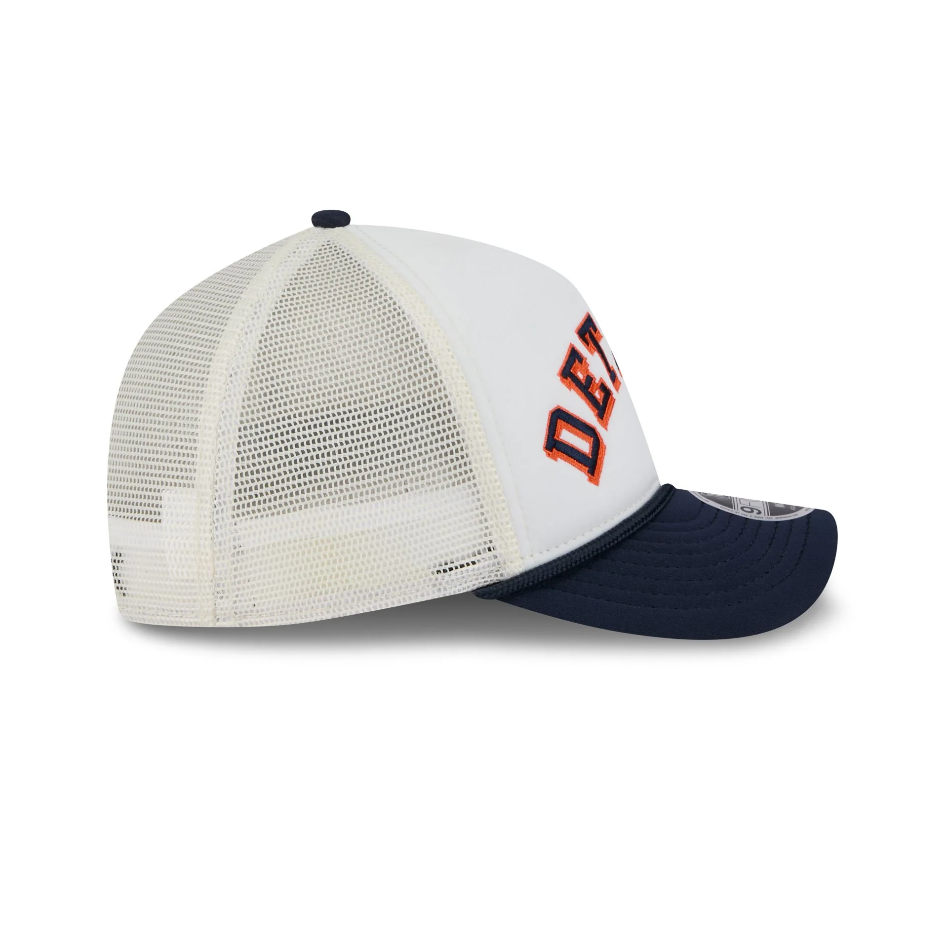 Detroit Tigers Chrome Arch 9FORTY M-Crown A-Frame Trucker Hat