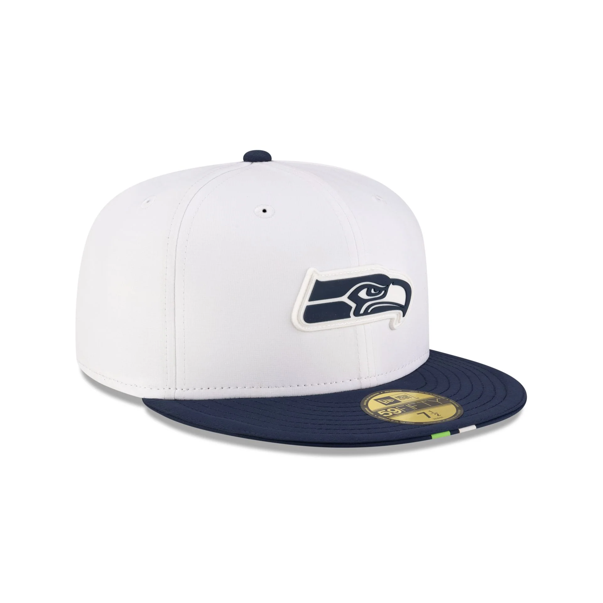 Seattle Seahawks 2025 Training 59FIFTY Fitted Hat