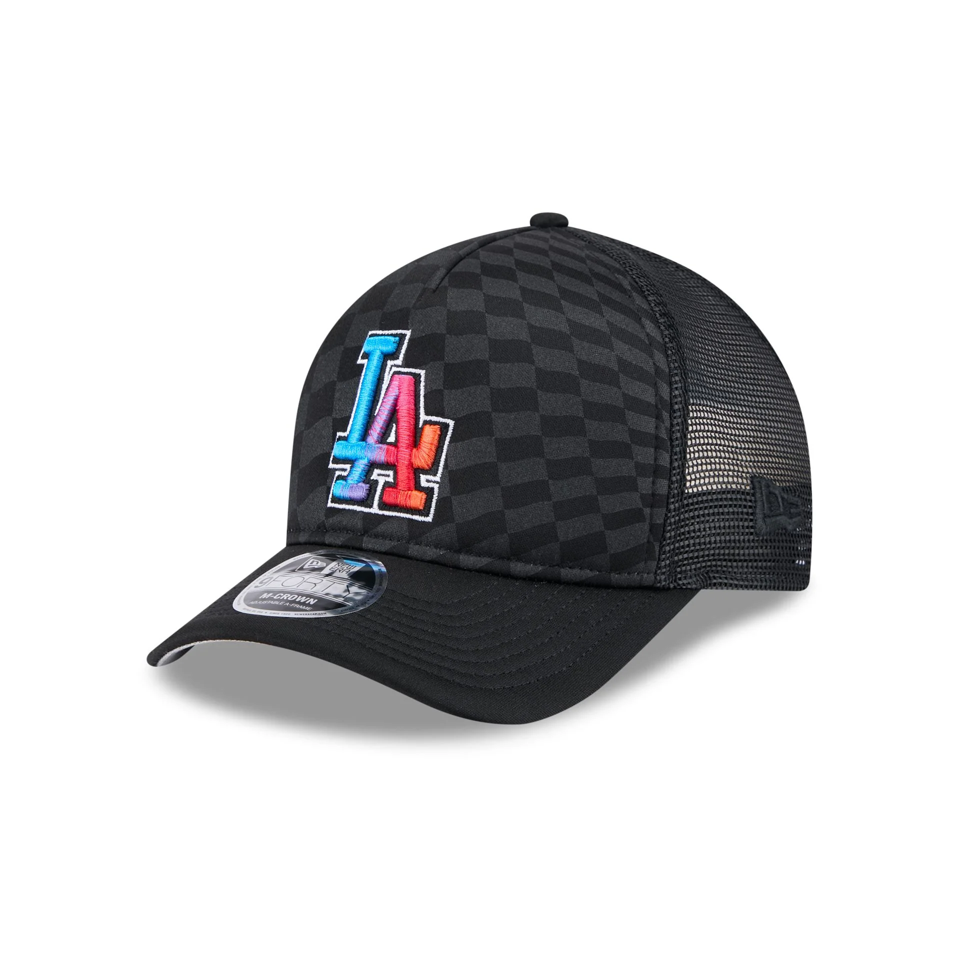 Los Angeles Dodgers Gradient Raceway 9FORTY M-Crown A-Frame Trucker Hat