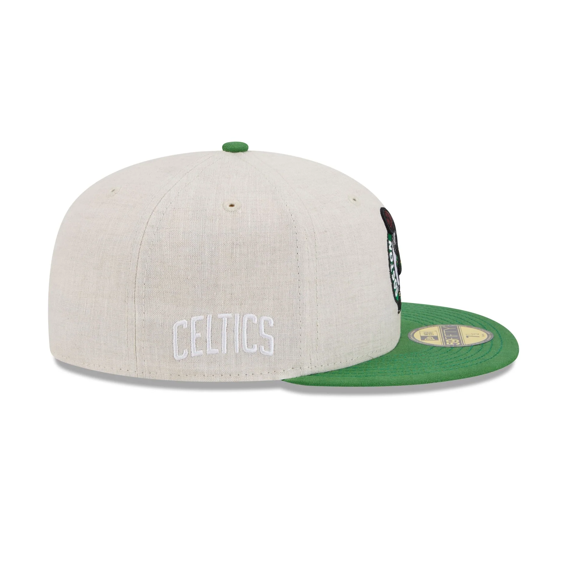 Boston Celtics Linen 59FIFTY Fitted Hat