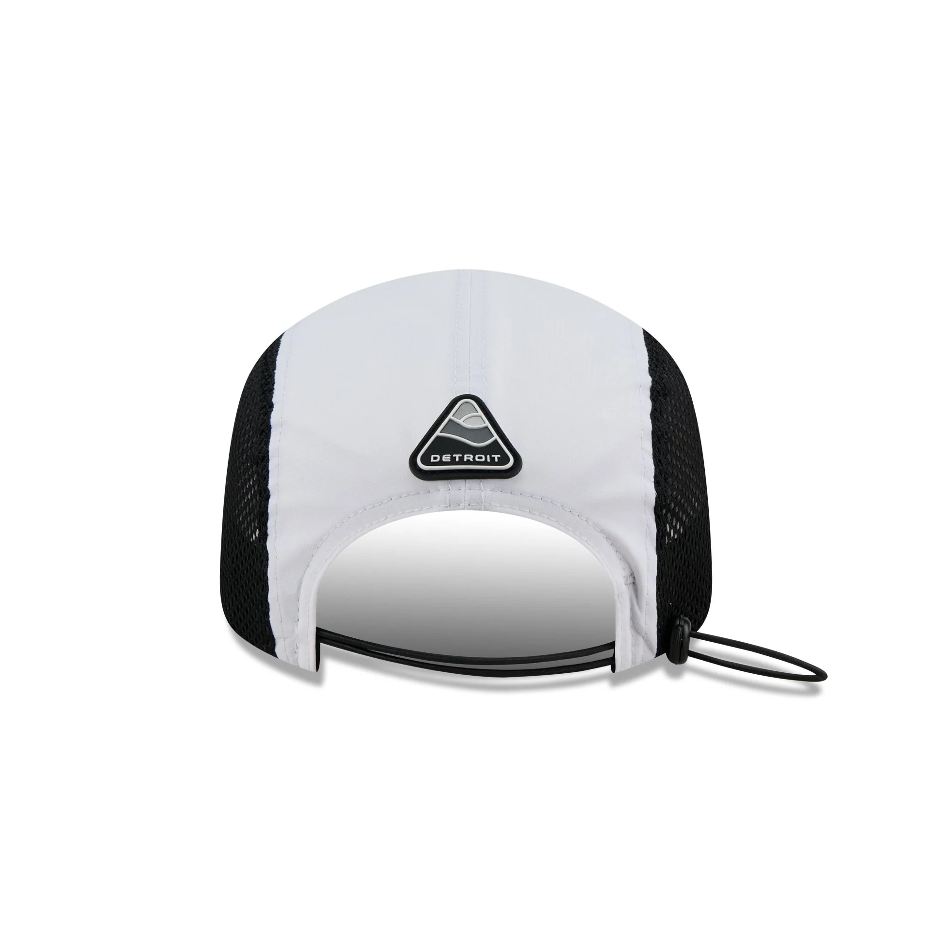 Detroit Tigers White Poly Runner Adjustable Hat