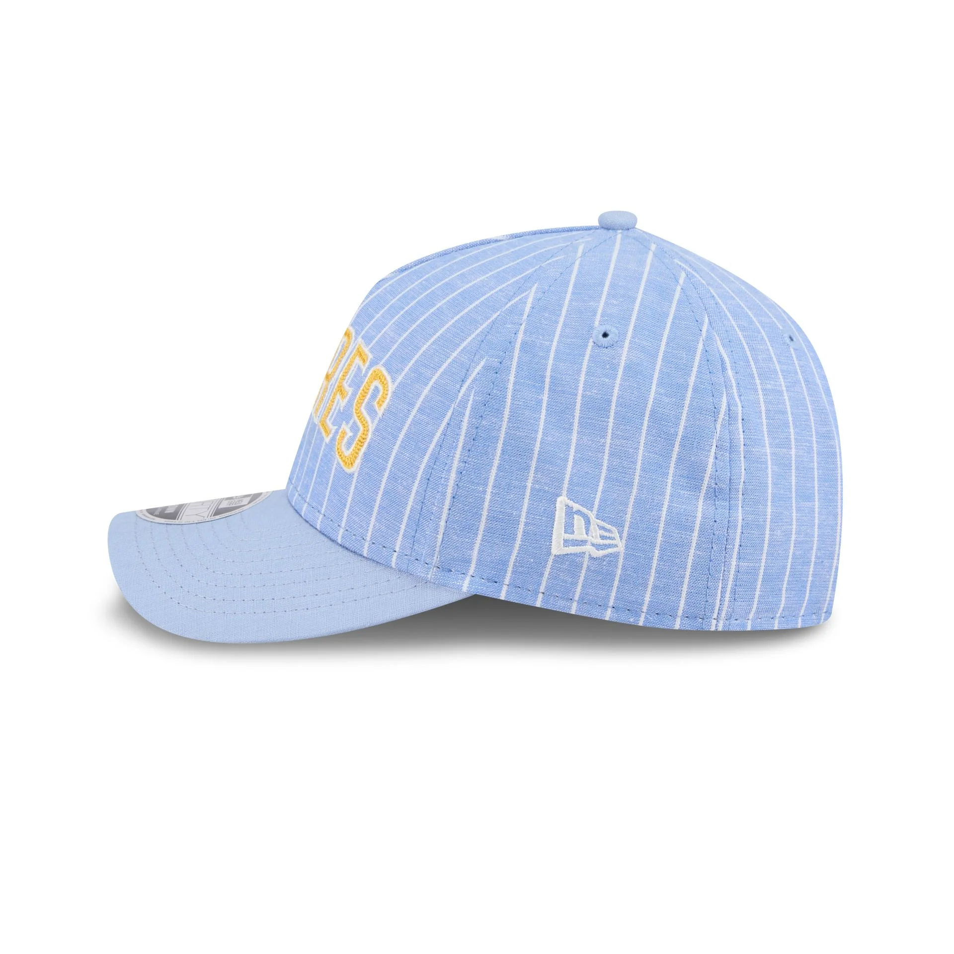San Diego Padres Pinstripe Linen 9FORTY M-Crown A-Frame Snapback Hat