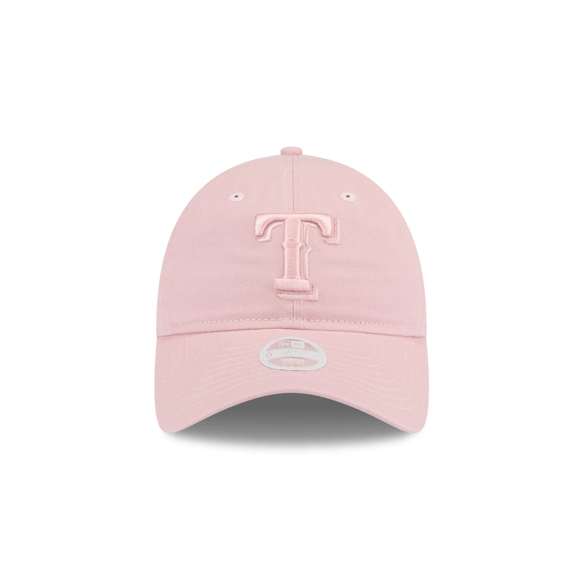 Texas Rangers Women's Pink 9TWENTY Adjustable Hat