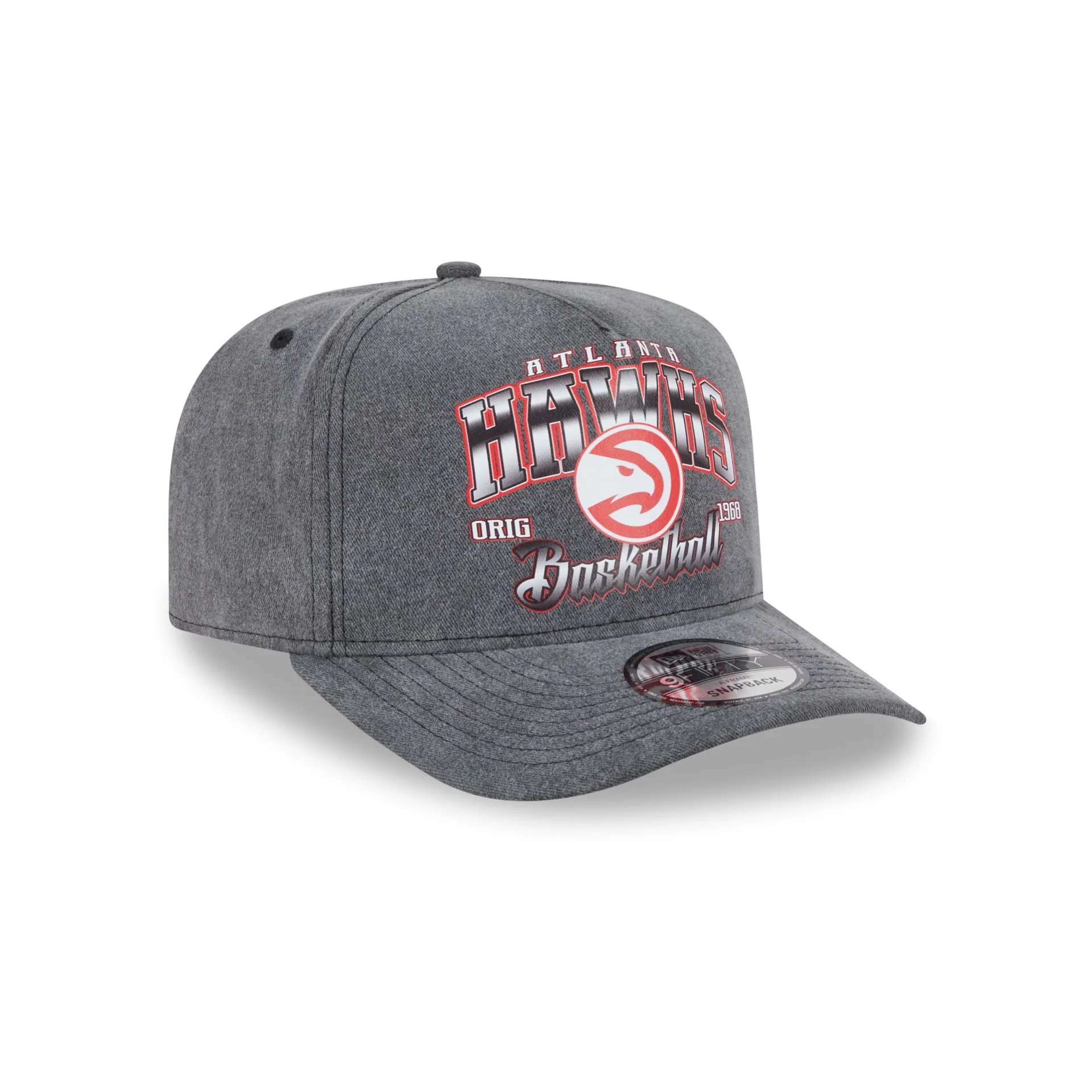 Atlanta Hawks Washed 9FIFTY A-Frame Snapback Hat