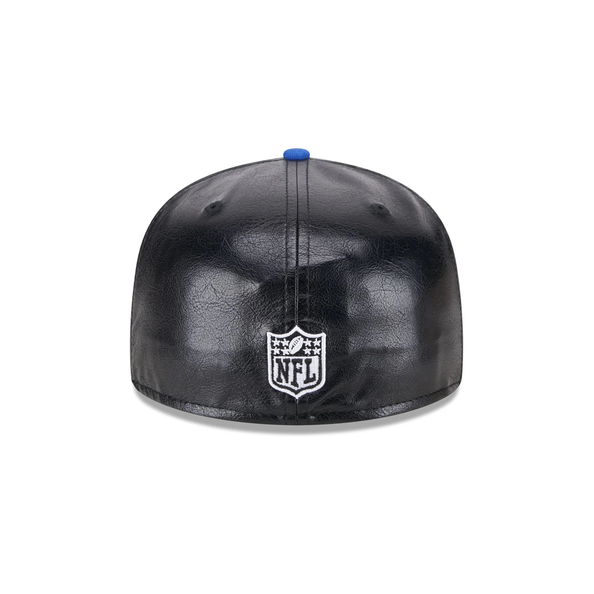 Buffalo Bills Faux Leather Crown 59FIFTY Fitted Hat