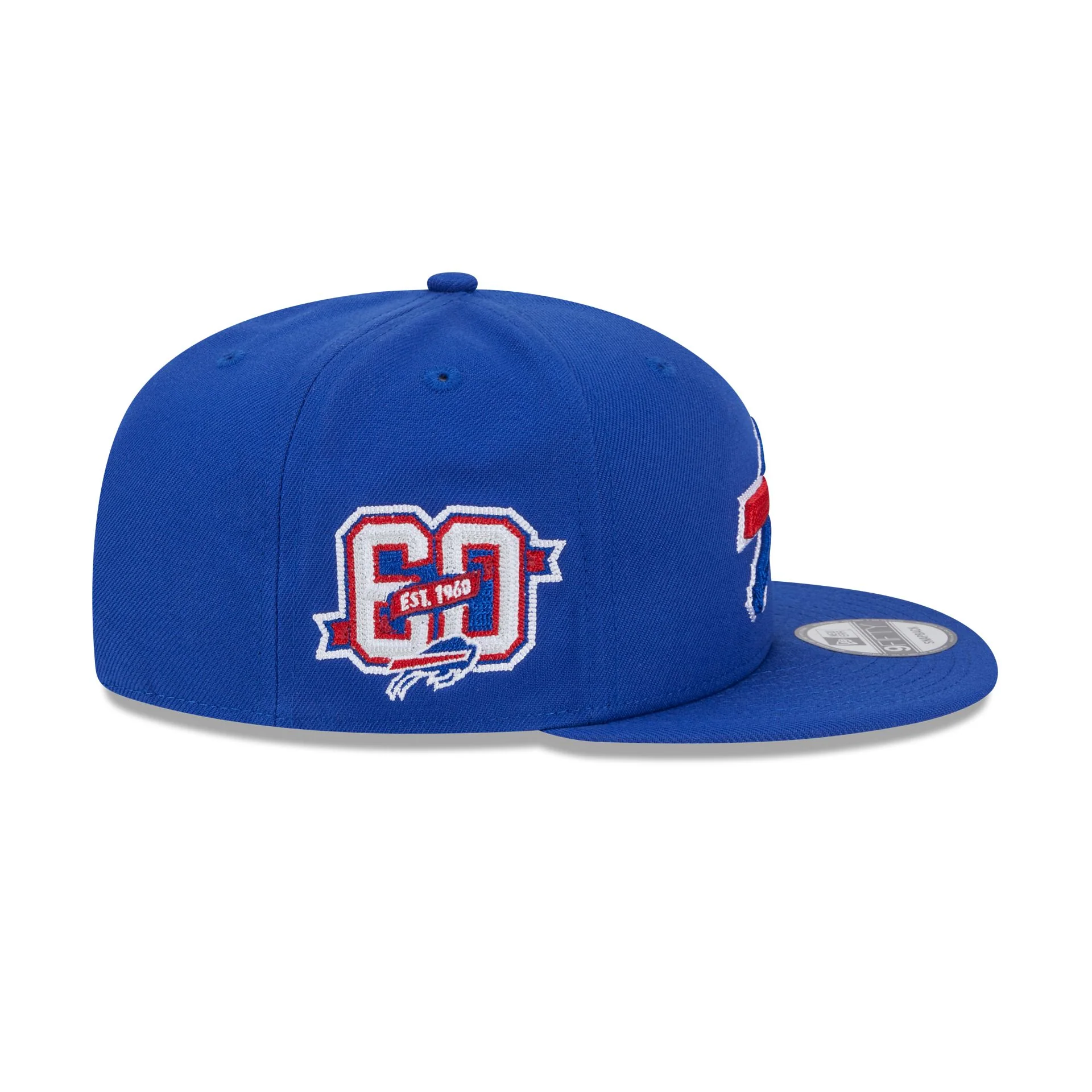Alpha Industries x Buffalo Bills Blue 9FIFTY Snapback Hat
