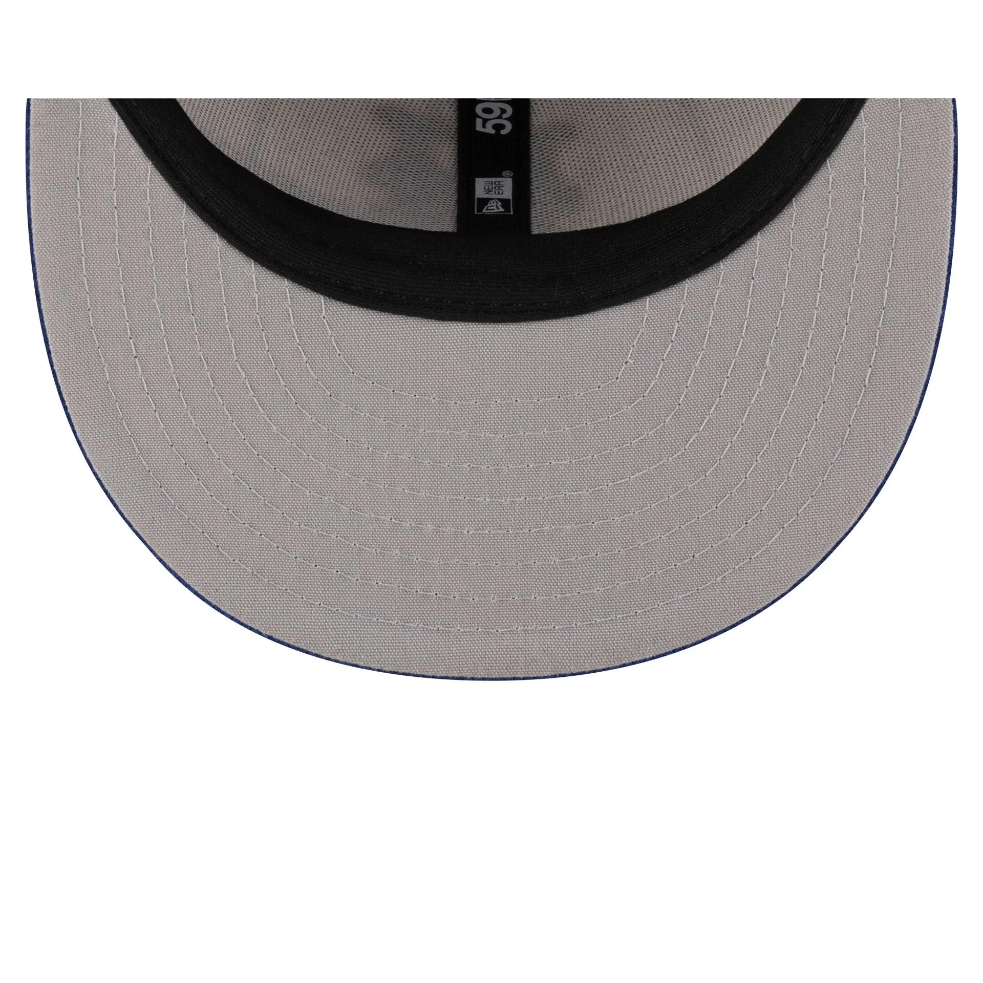 New York Mets 2025 Batting Practice Pinstripe Kids 59FIFTY Fitted Hat