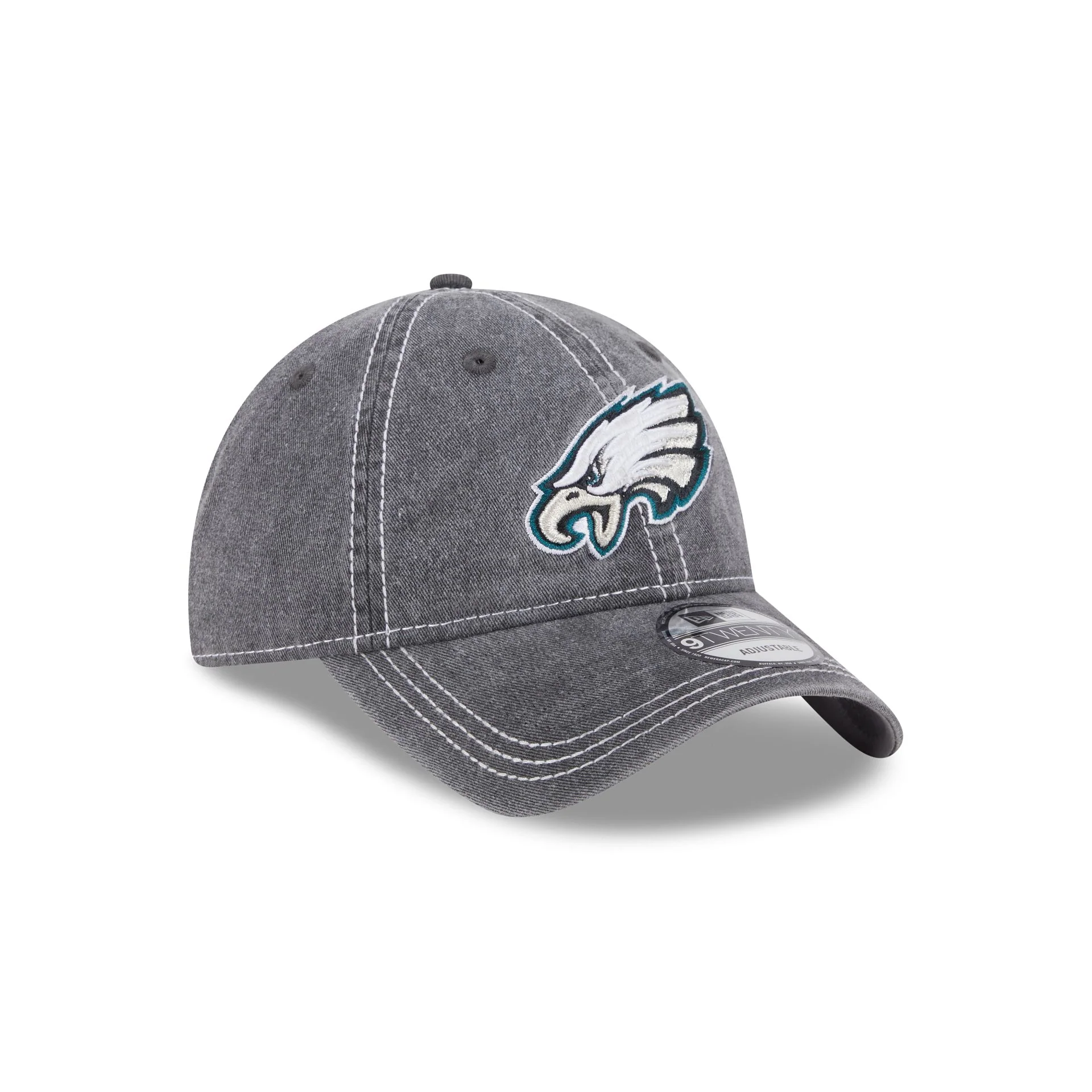 Philadelphia Eagles Washed Contrast 9TWENTY Adjustable Hat