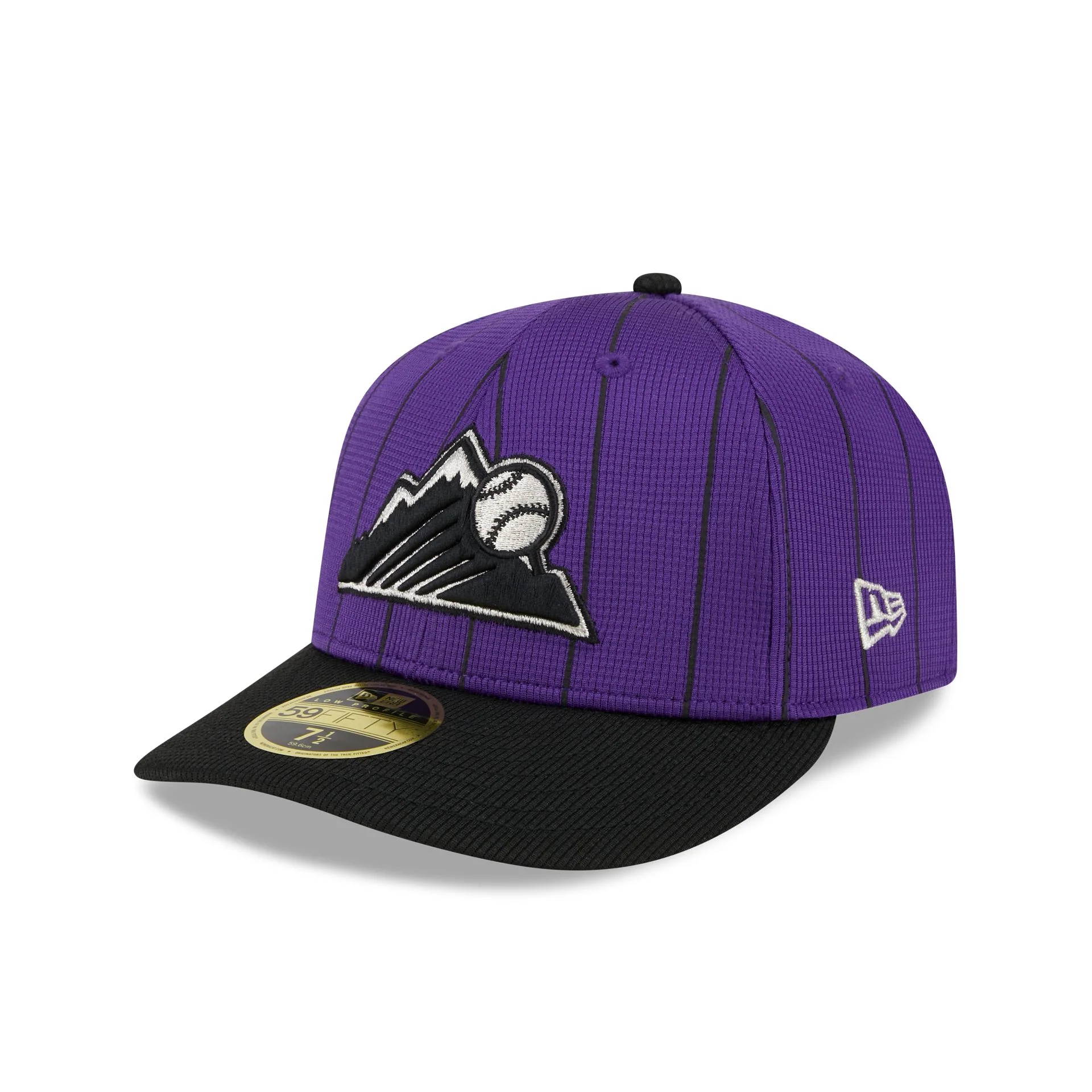 Colorado Rockies 2025 Batting Practice Low Profile 59FIFTY Fitted