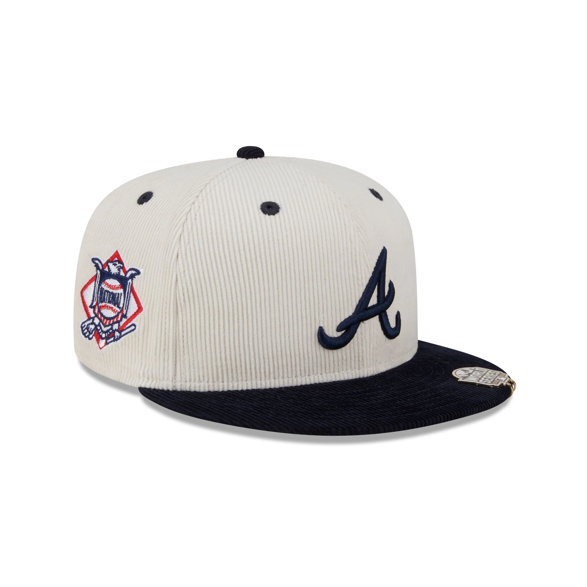 Atlanta Braves Two Tone Cord 59FIFTY Fitted Hat