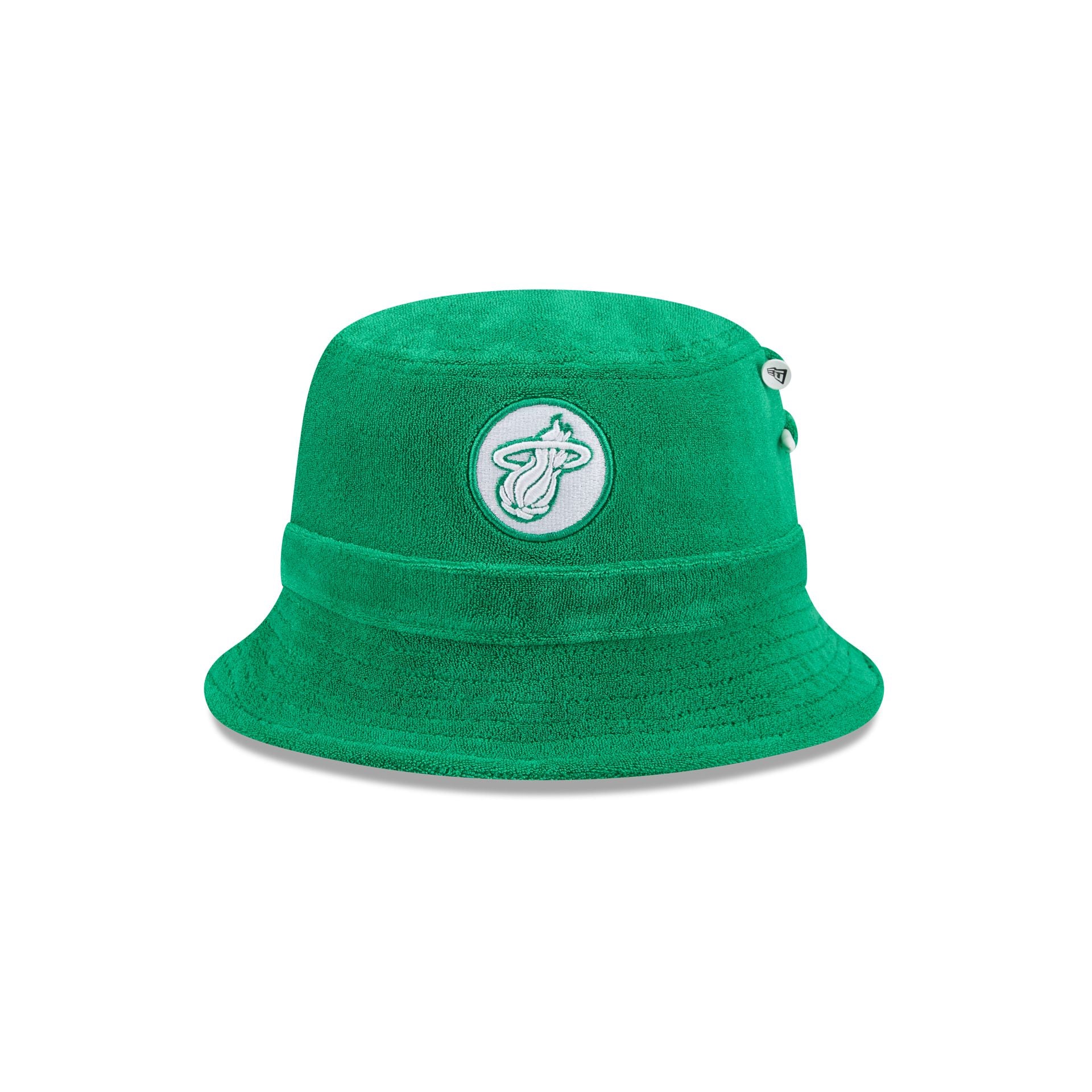Miami Heat Tee Time Toweling Bucket Hat